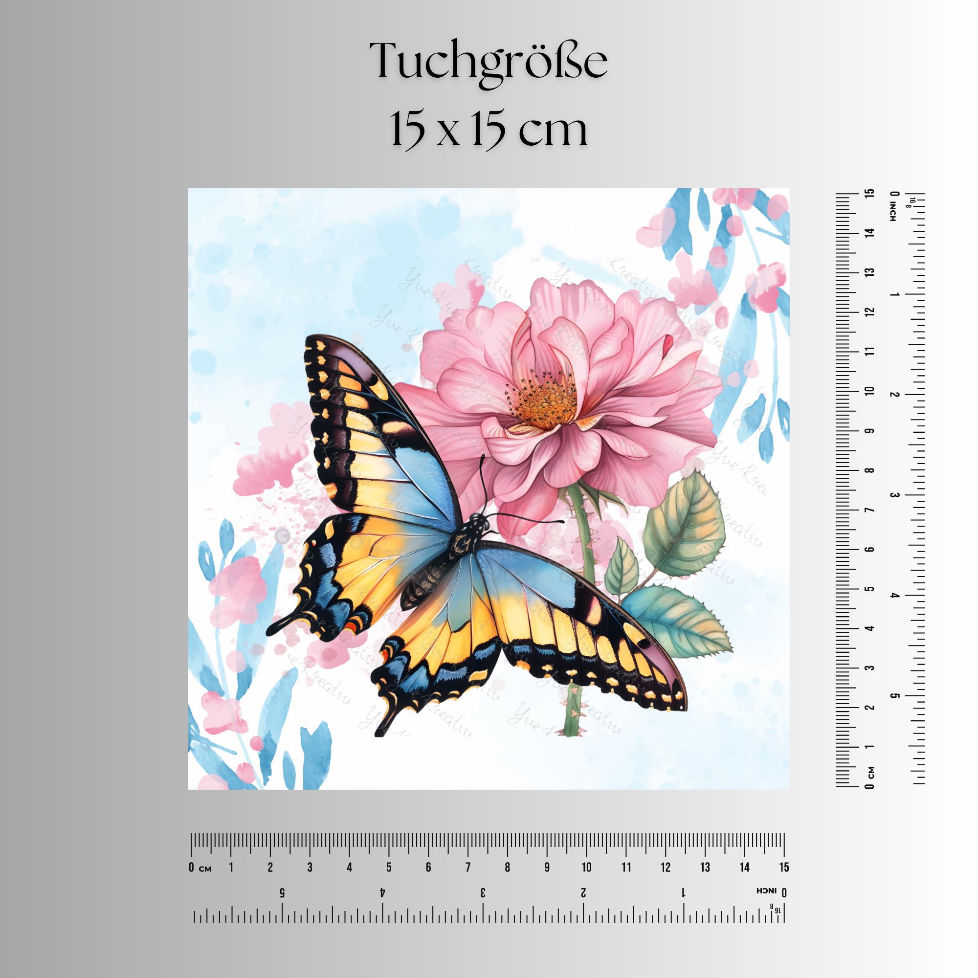 Bedrucktes Mikrofasertuch "Frühling Schmetterling" für Brillen Brillenputztuch Kameratuch Brillentuch für Displays Handy Objektive #TI80 Bedrucktes Mikrofasertuch "Frühling Schmetterling" für Brillen Brillenputztuch Kameratuch Brillentuch für Displays Handy Objektive #TI80