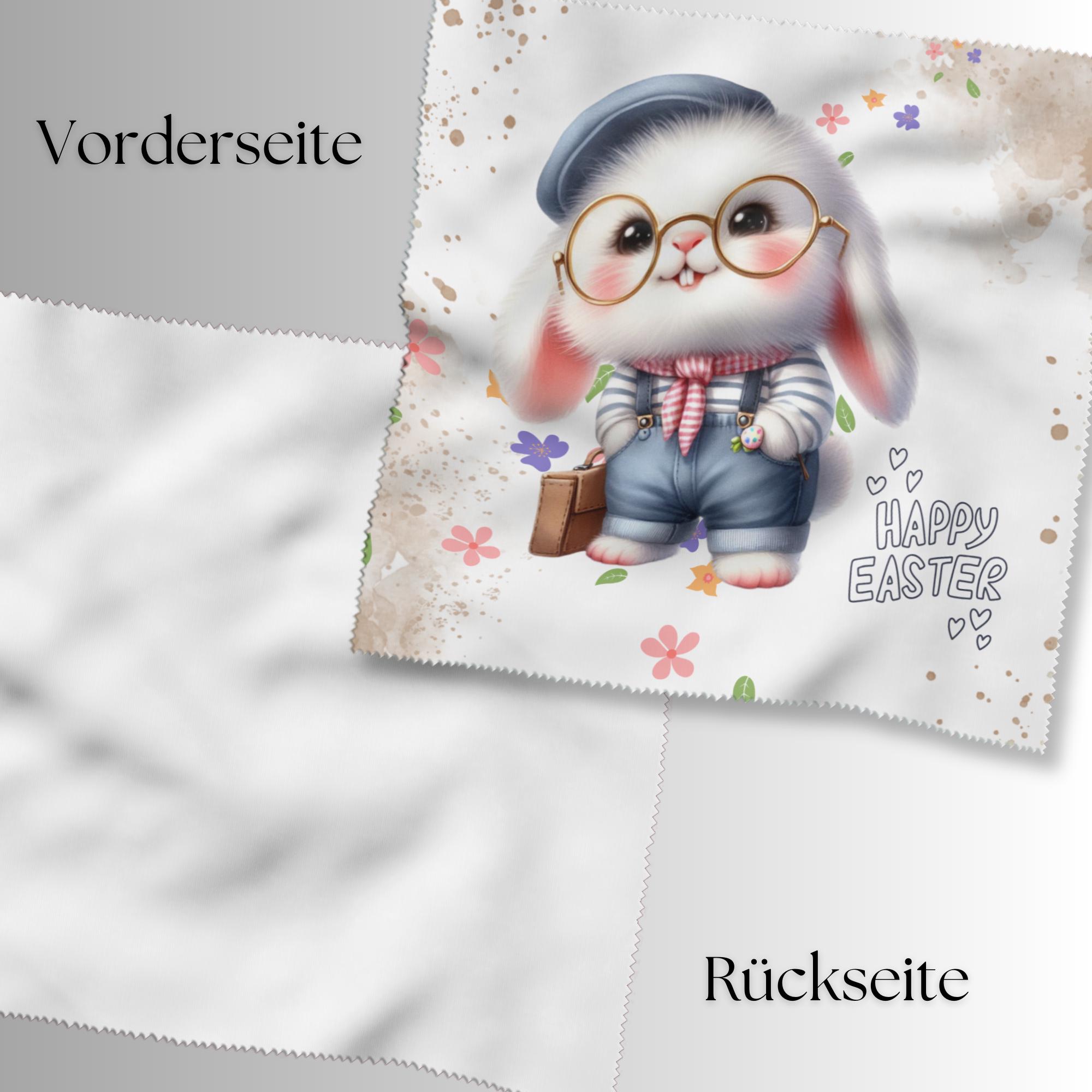 Brillenputztuch Geschenk zu Ostern bedrucktes Mikrofasertuch Ostergeschenk für Brillen Kameratuch Tuch für Displays Objektive  #OS9