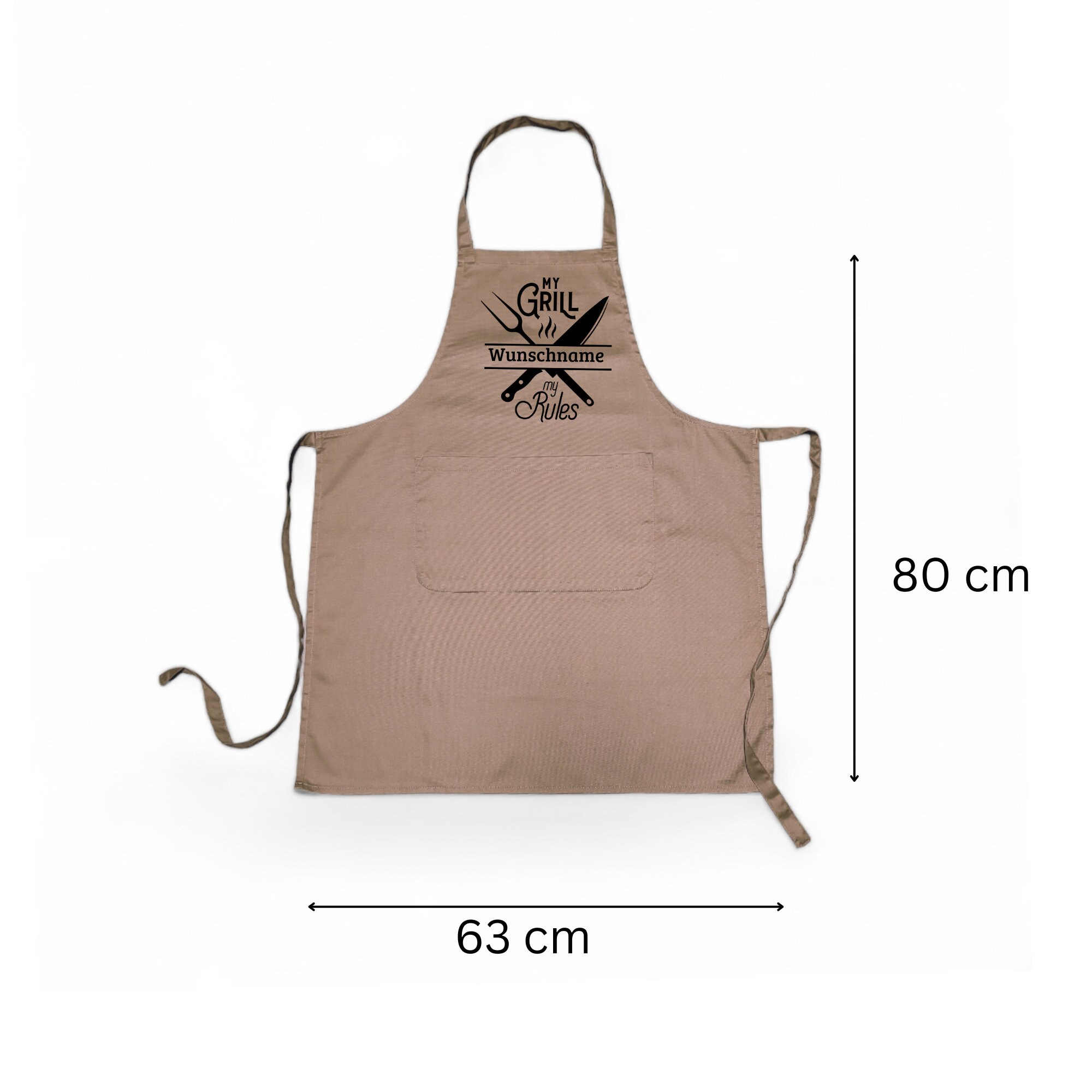 Schürze mit Namen personalisierbar, Grillschürze, Küchenschürze, Kochschürze für Mann, Vater Geschenk, Vatertag  #1648361456