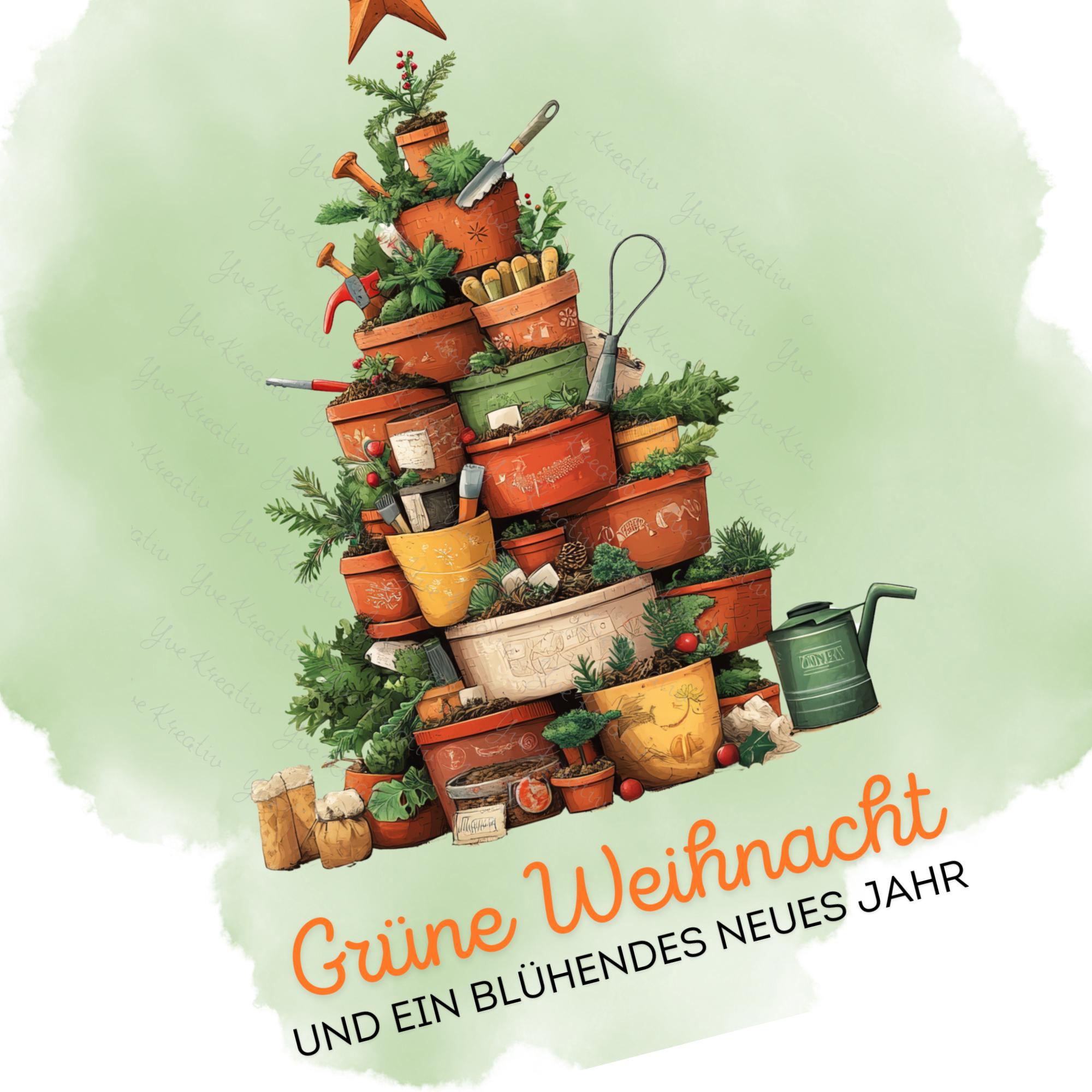 Brillenputztuch Tannenbaum Weihnachten Wichtelgeschenk Gärtner Geschenk Garten bedrucktes Mikrofasertuch für Brillen Display Handy #WE24