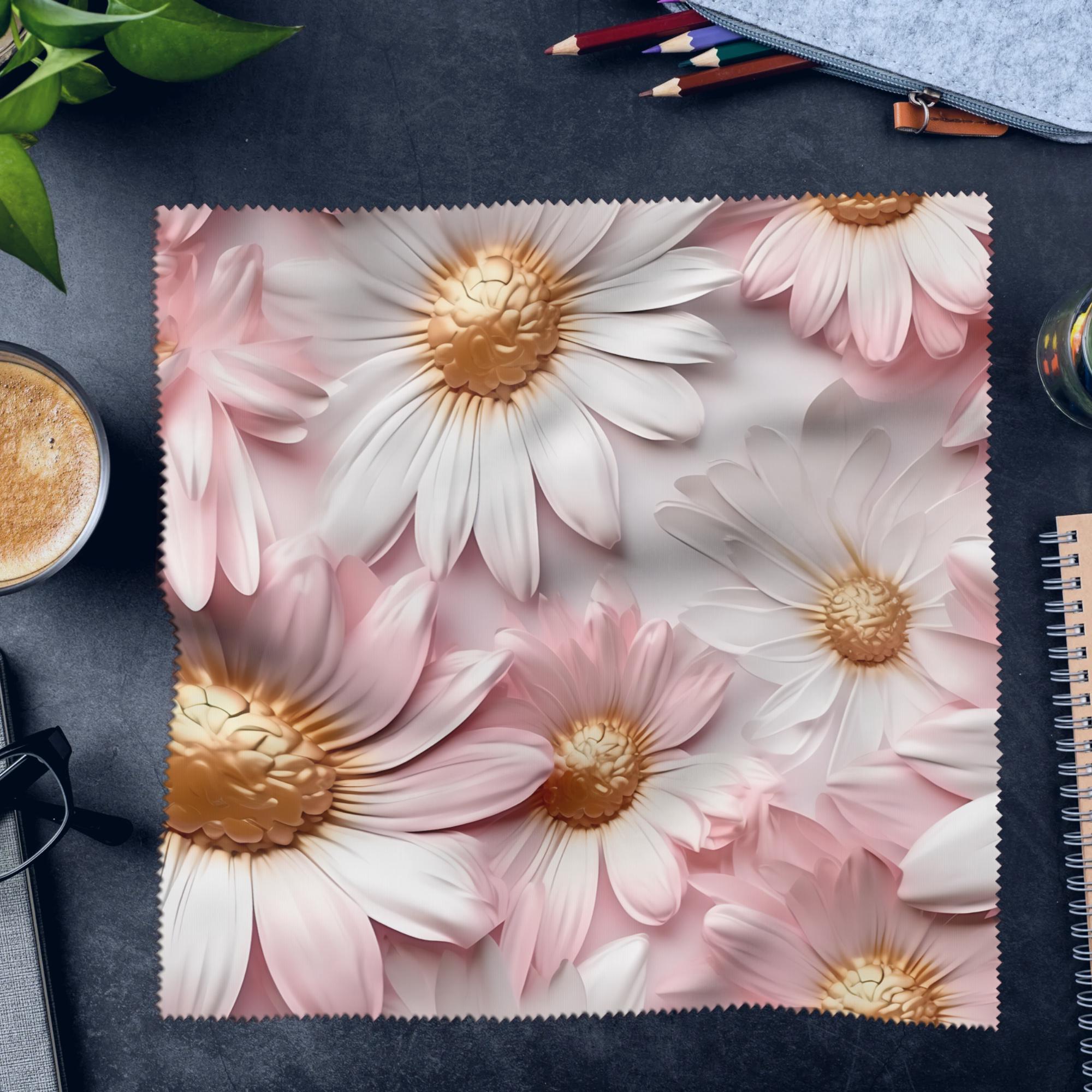 Brillenputztuch bedrucktes Mikrofasertuch für Brillen Tuch für Displays Geschenk Geburtstag #PF8