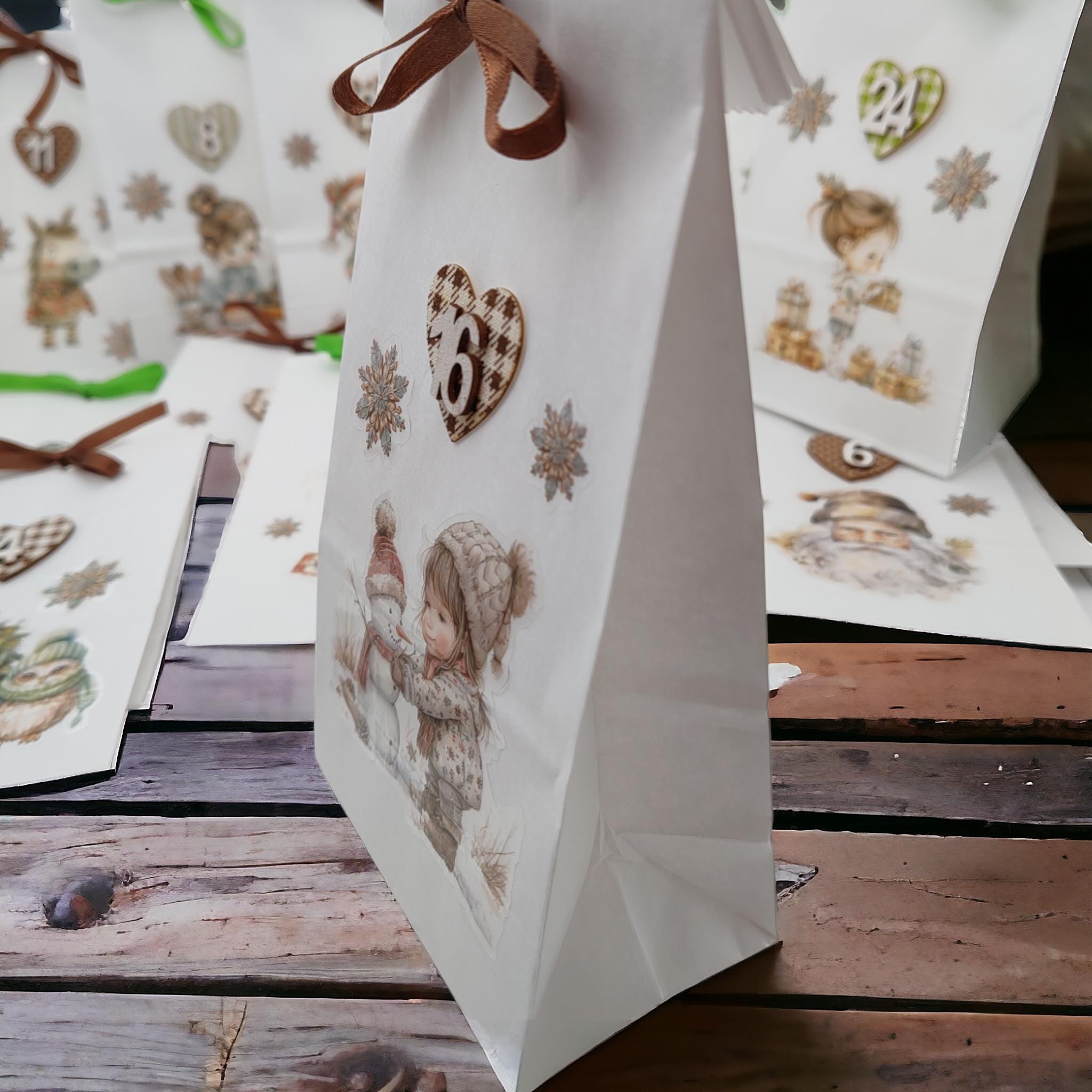 Adventskalender zum Befüllen, Papiertütchen mit Zahlen 1-24 #1818345675 Adventskalender zum Befüllen, Papiertütchen mit Zahlen 1-24 #1818345675