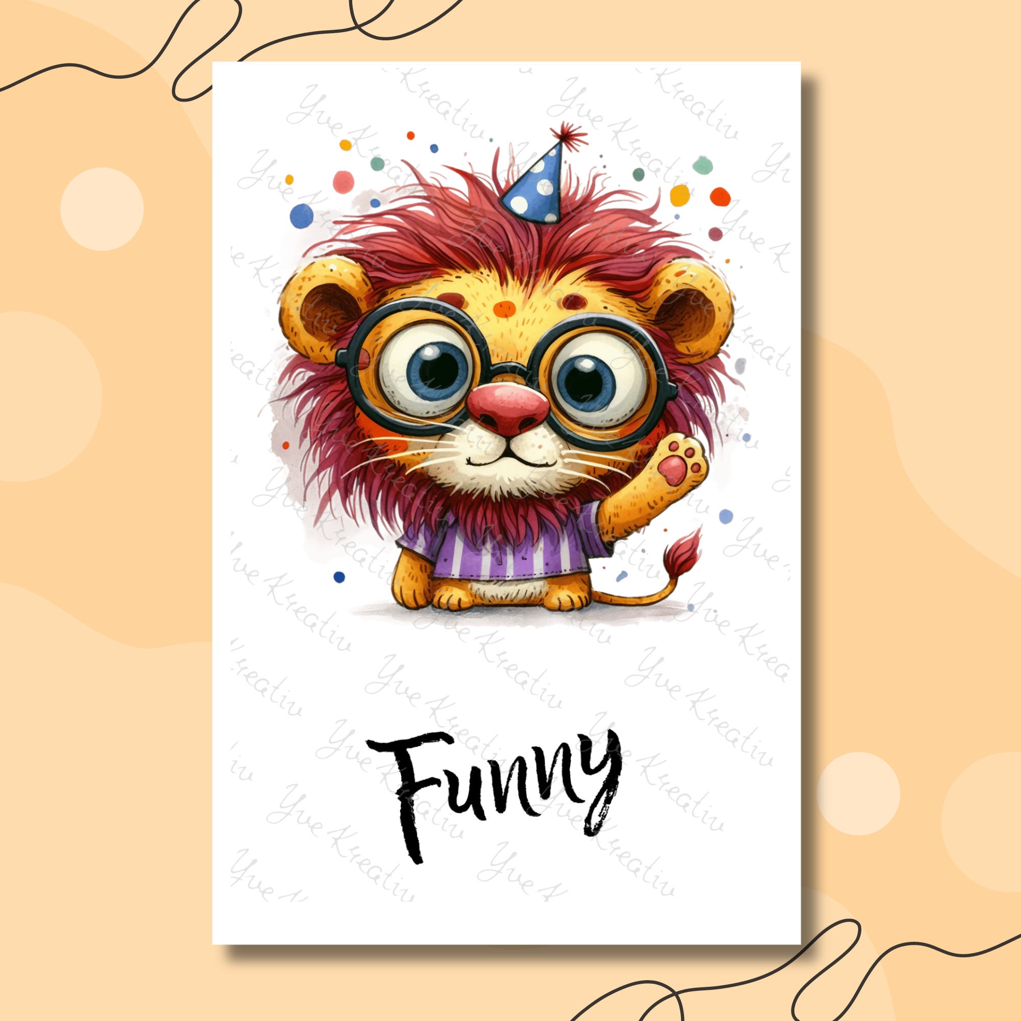 Postkarte Löwe Grußkarte Karte Geburtstag Freundin Gutschein Mitbringsel Löwen Fan I Crazy, Funny, Lovely I #PHO Postkarte Löwe Grußkarte Karte Geburtstag Freundin Gutschein Mitbringsel Löwen Fan I Crazy, Funny, Lovely I #PHO
