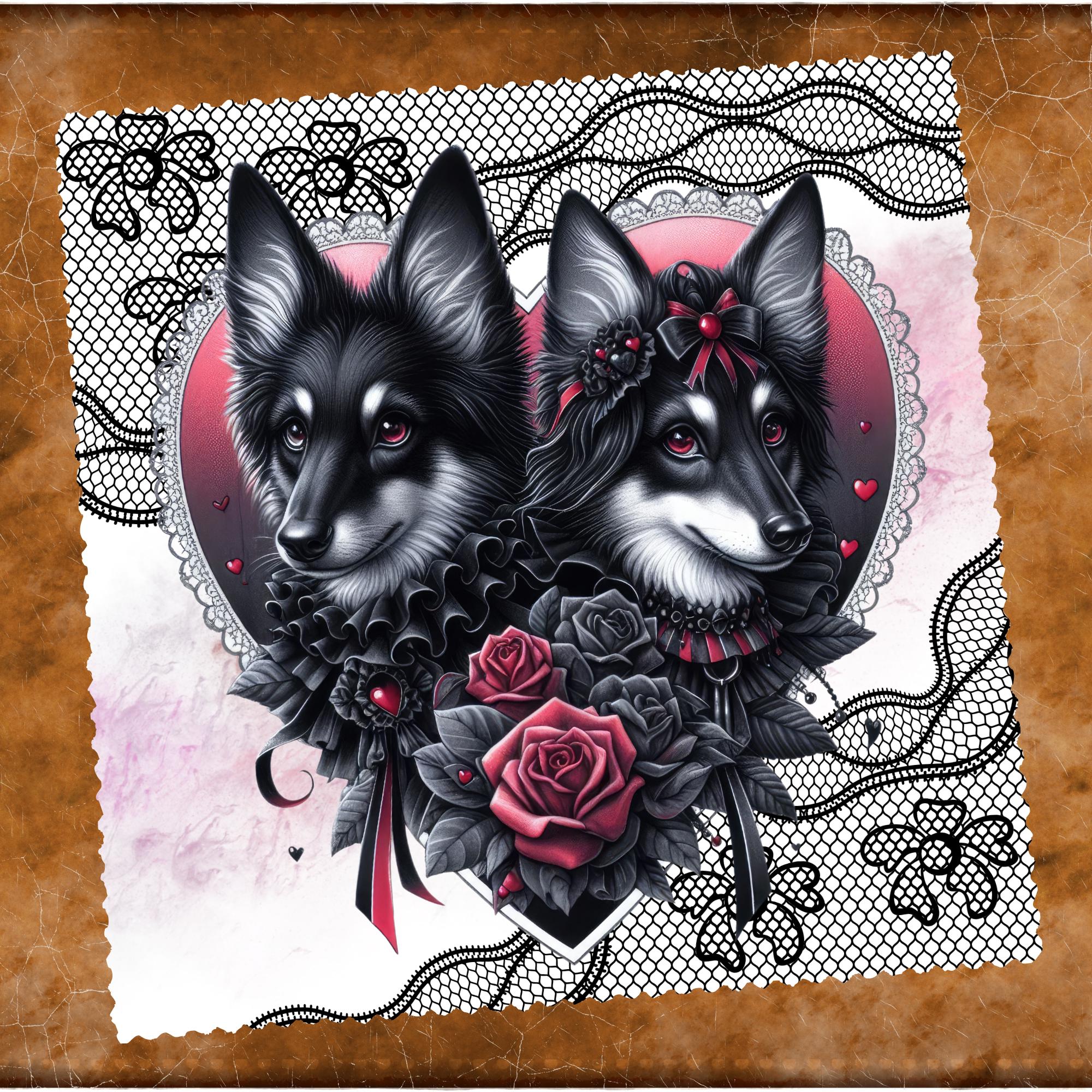 Brillenputztuch – Individuell bedrucktes Mikrofasertuch für Brillen, Displays & mehr | Perfektes Geschenk für Hunde Fans #TI57