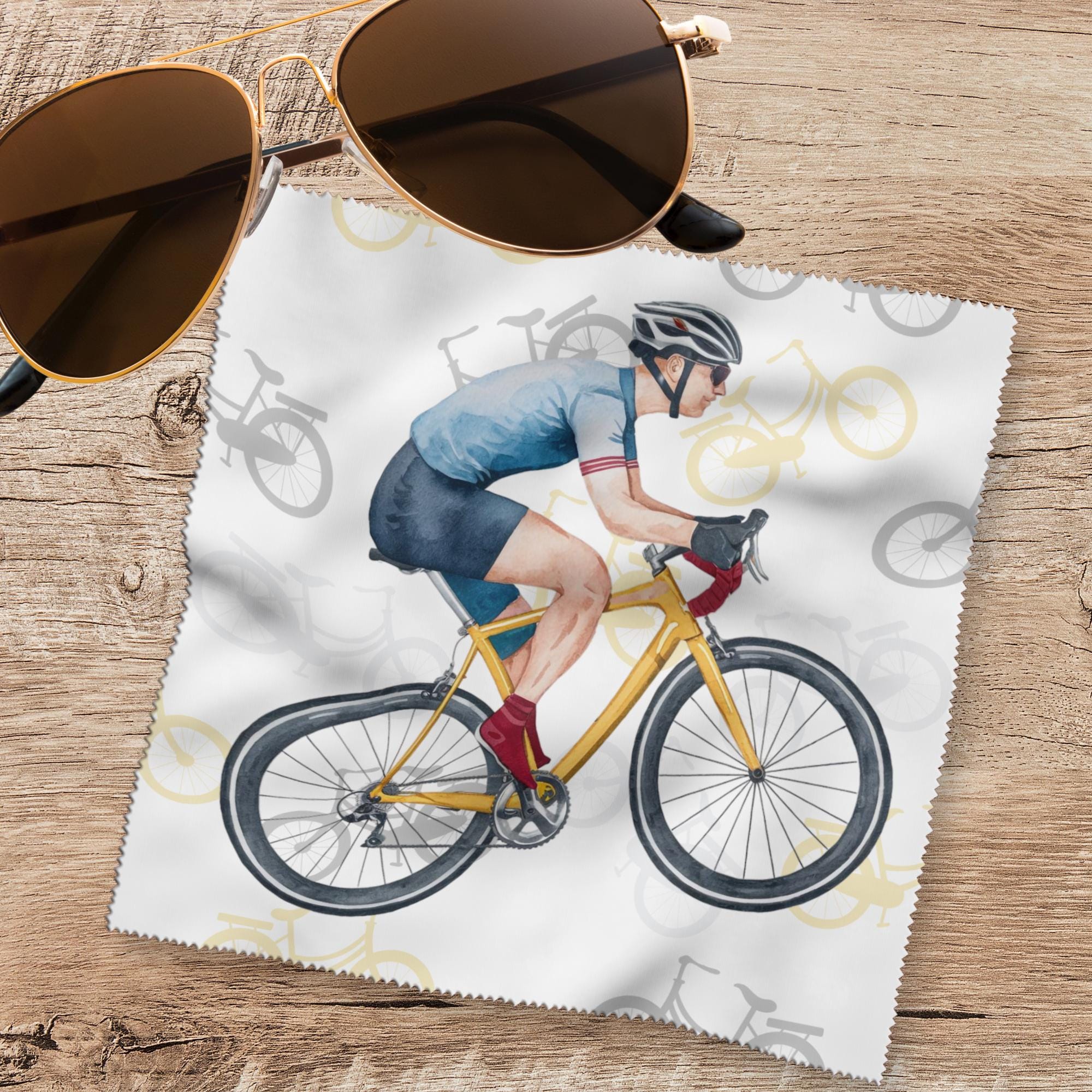 Brillenputztuch Fahrrad bedrucktes Mikrofasertuch für Brille Sonnenbrille Displays Geschenk Radfahrer Gutschein Radtour #AL55 Brillenputztuch Fahrrad bedrucktes Mikrofasertuch für Brille Sonnenbrille Displays Geschenk Radfahrer Gutschein Radtour #AL55