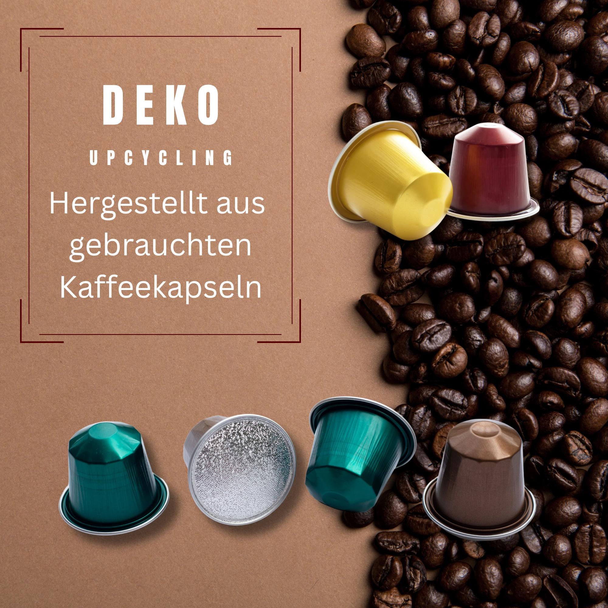 Engel aus Kaffeekapseln Christbaumkugel Upcycling Weihnachtskugel besonderer Weihnachtsdeko Christbaumschmuck Geschenkanhänger #1063507752