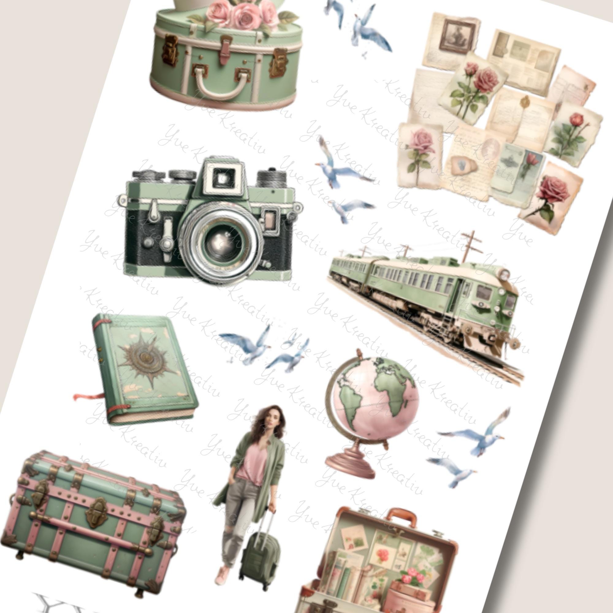 Aufkleber Reise Sticker Urlaub Reisekoffer 3 Stickerbogen zur Auswahl in Weiß - Transparent - Matt - Glanz #SBA6 Aufkleber Reise Sticker Urlaub Reisekoffer 3 Stickerbogen zur Auswahl in Weiß - Transparent - Matt - Glanz #SBA6