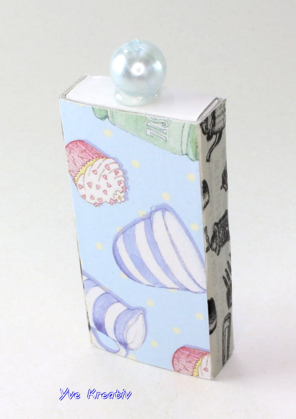 Kleine Schachtel, verzierte Streichholzschachtel als originelle Geschenkverpackung für Geld, Gutscheine und mehr