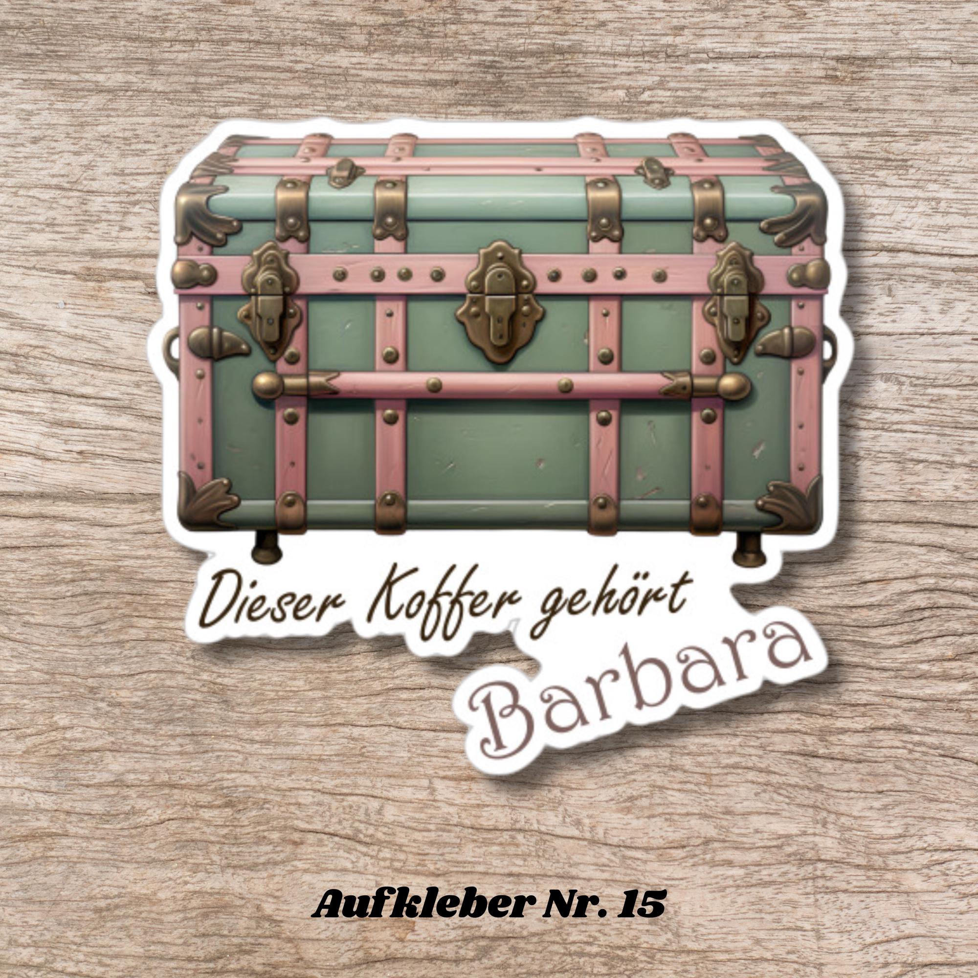 Kofferaufkleber personalisiert mit Namen Aufkleber Koffer Reiseaufkleber Reise Sticker großer Koffersticker in Weiß oder Transparent #SEG8 Kofferaufkleber personalisiert mit Namen Aufkleber Koffer Reiseaufkleber Reise Sticker großer Koffersticker in Weiß oder Transparent #SEG8
