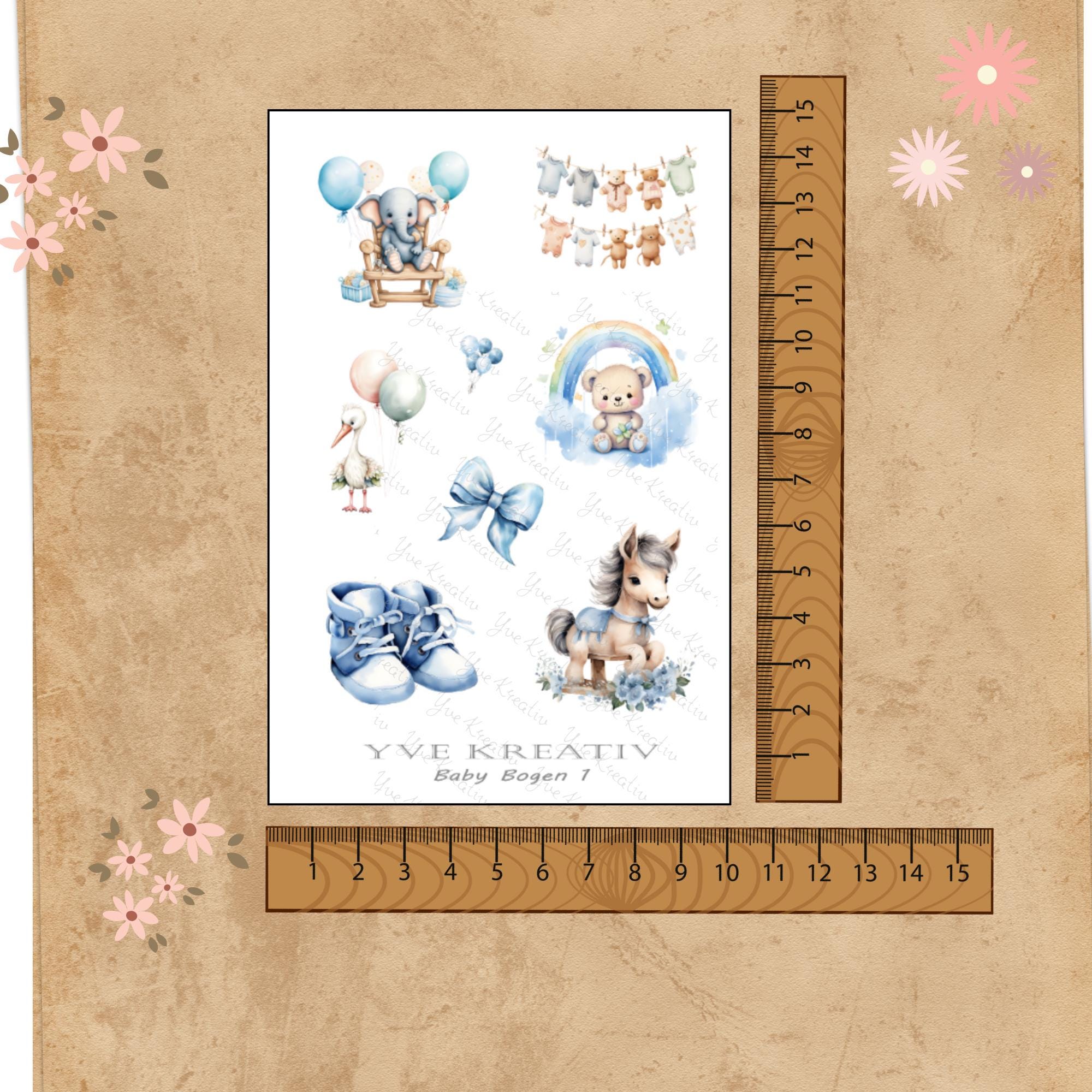 2 Stickerbogen SET Baby Boy Aufkleber Babyparty Sticker Geburt | Sticker Set zur Auswahl in Weiß - Transparent - Matt - Glanz #SBA6 2 Stickerbogen SET Baby Boy Aufkleber Babyparty Sticker Geburt | Sticker Set zur Auswahl in Weiß - Transparent - Matt - Glanz #SBA6