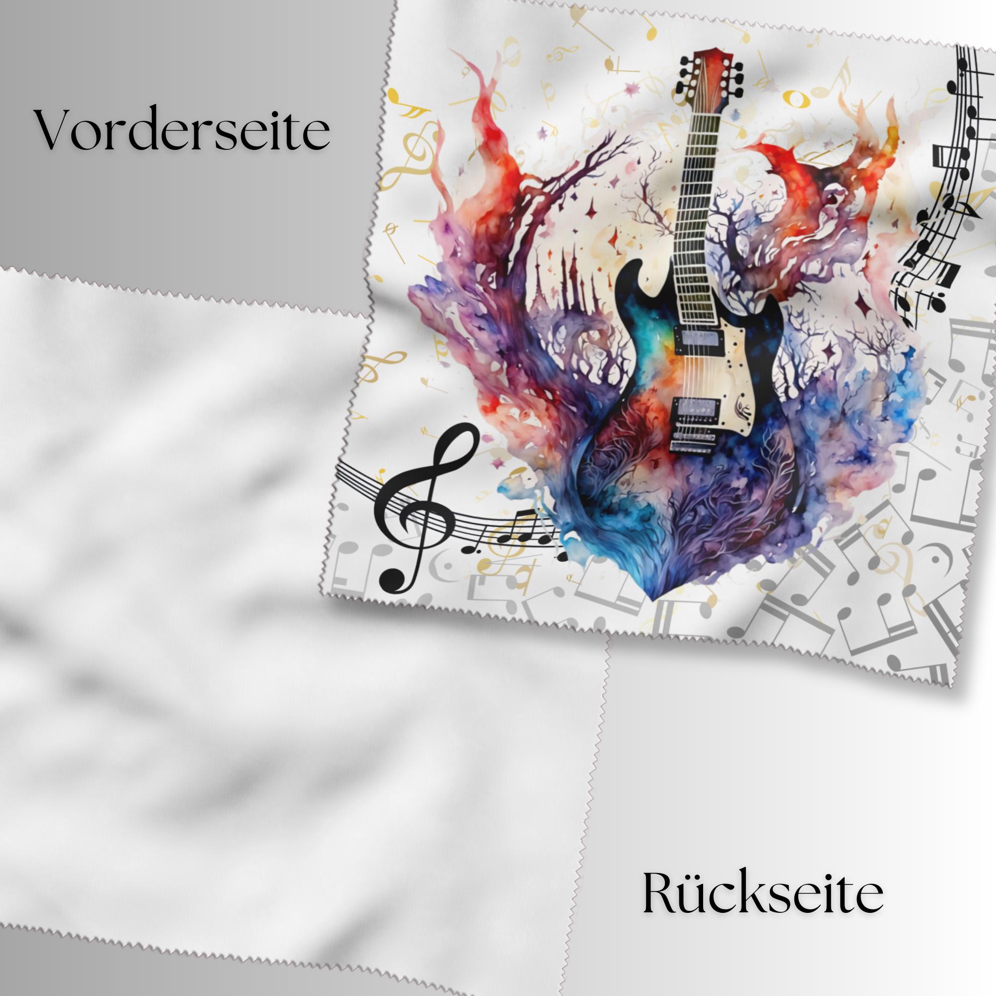 Mikrofaser Reinigungstuch für Brillen und Geräte Brillenputztuch – eine Freude für Musiker das perfekte Geschenk #MC2