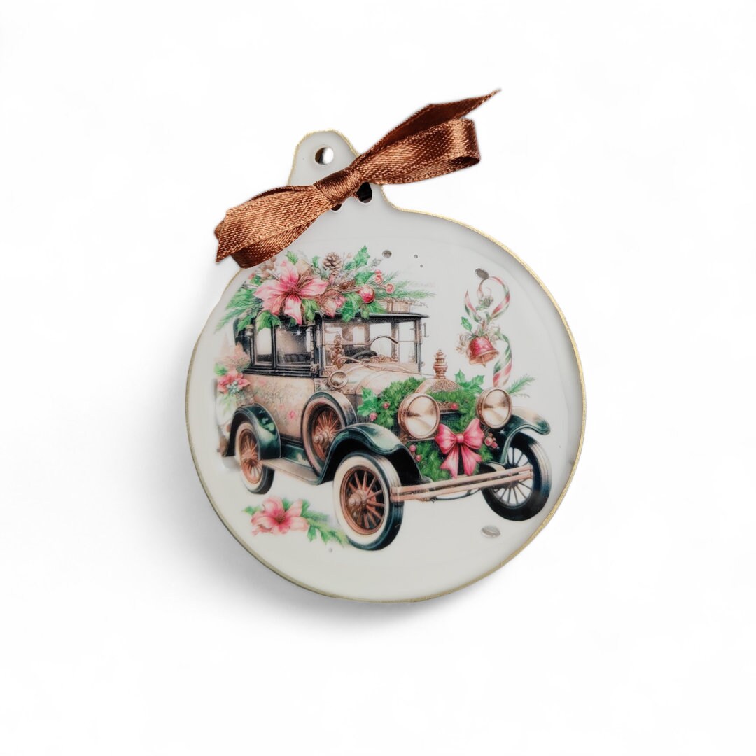 Weihnachtskugel Weihnachtsschmuck Baumanhänger Christmas Ornaments auf einer Weihnachtskarte inkl. Kuvert  #1608212428