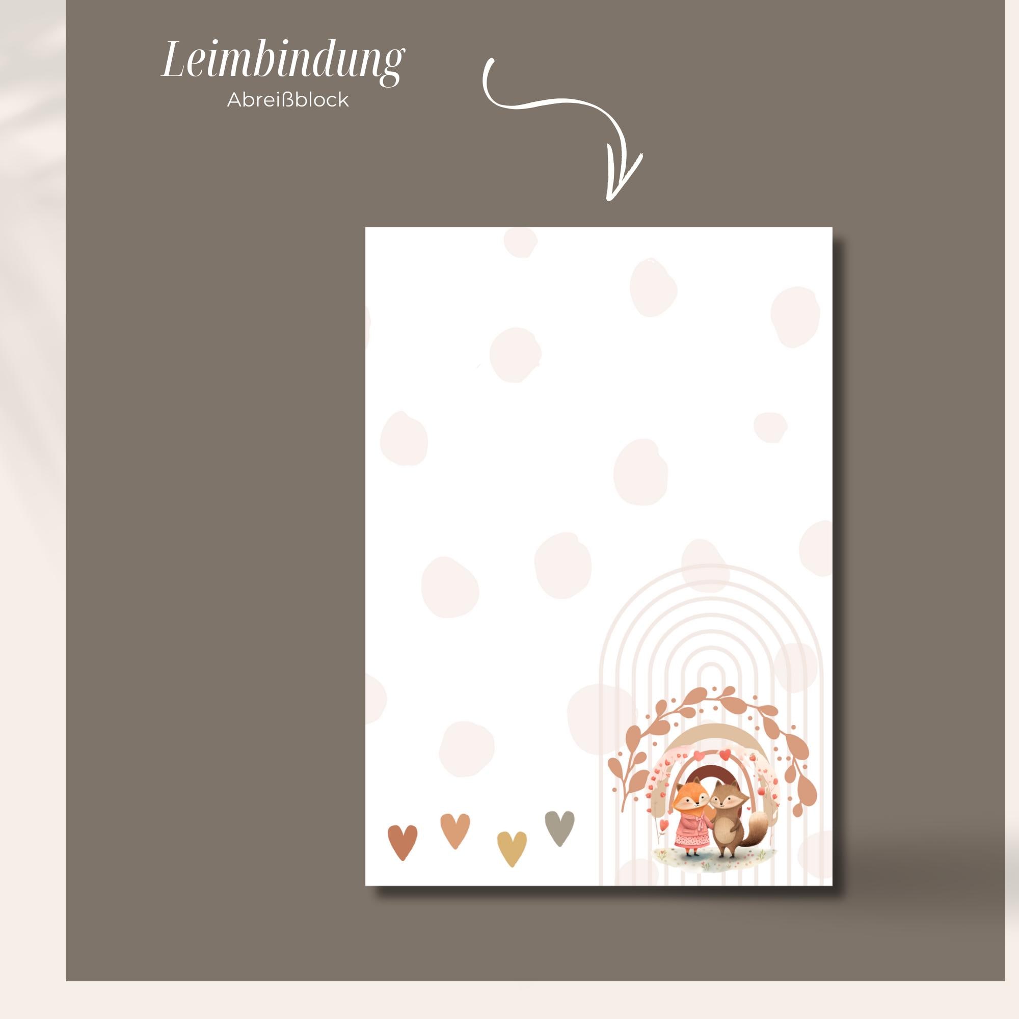 Notizblock Schreibblock 50 Blätter 4 Motive zur Auswahl A6 Block Zettelblock Abreisblock mit Leimbindung Verlobung Geschenk Hochzeit #A6K50 Notizblock Schreibblock 50 Blätter 4 Motive zur Auswahl A6 Block Zettelblock Abreisblock mit Leimbindung Verlobung Geschenk Hochzeit #A6K50