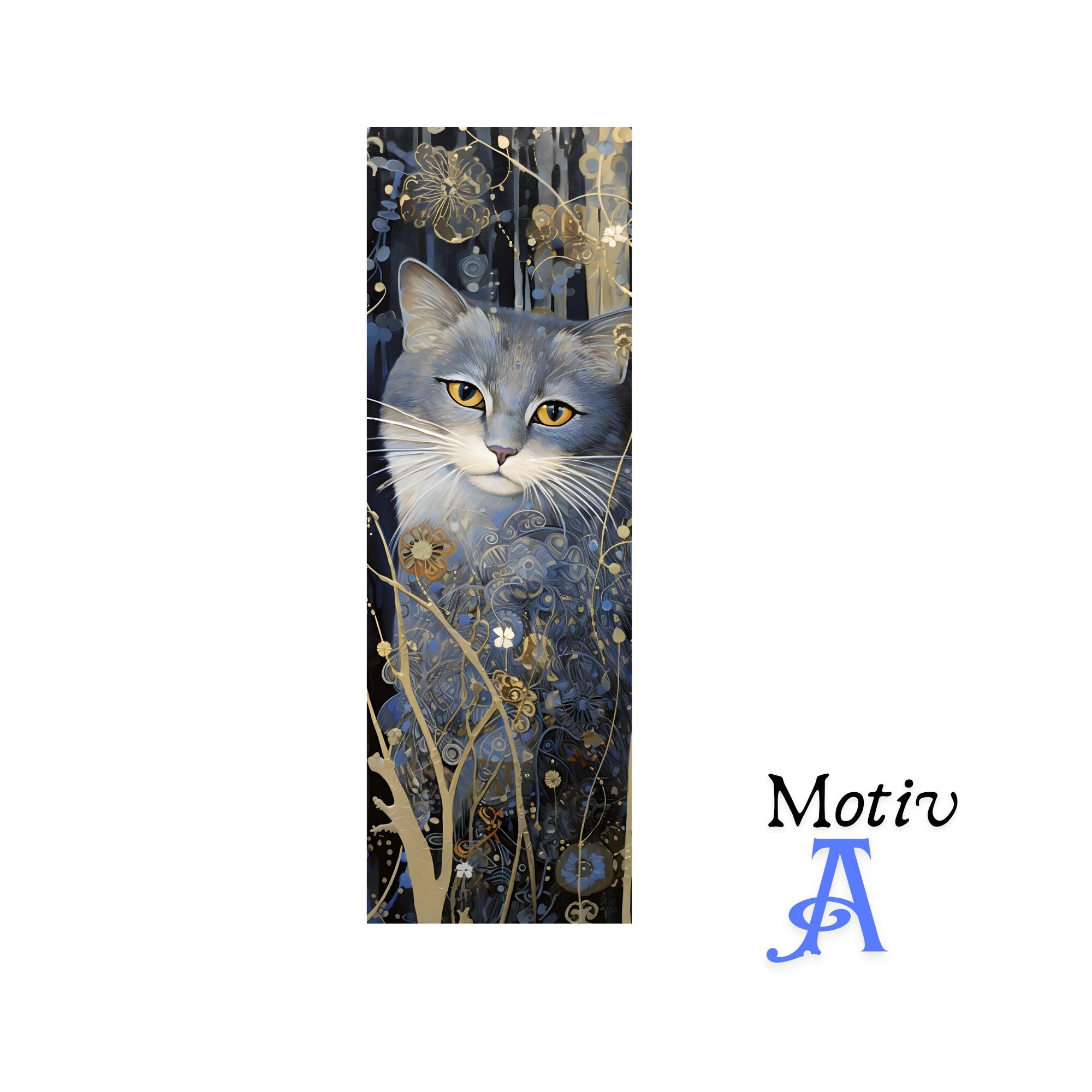 Lesezeichen aus Aluminium Geschenk zum Geburtstag Buchgeschenk "Motiv Katze" Bookmark - 2 Motive zur Auswahl  #LEALU