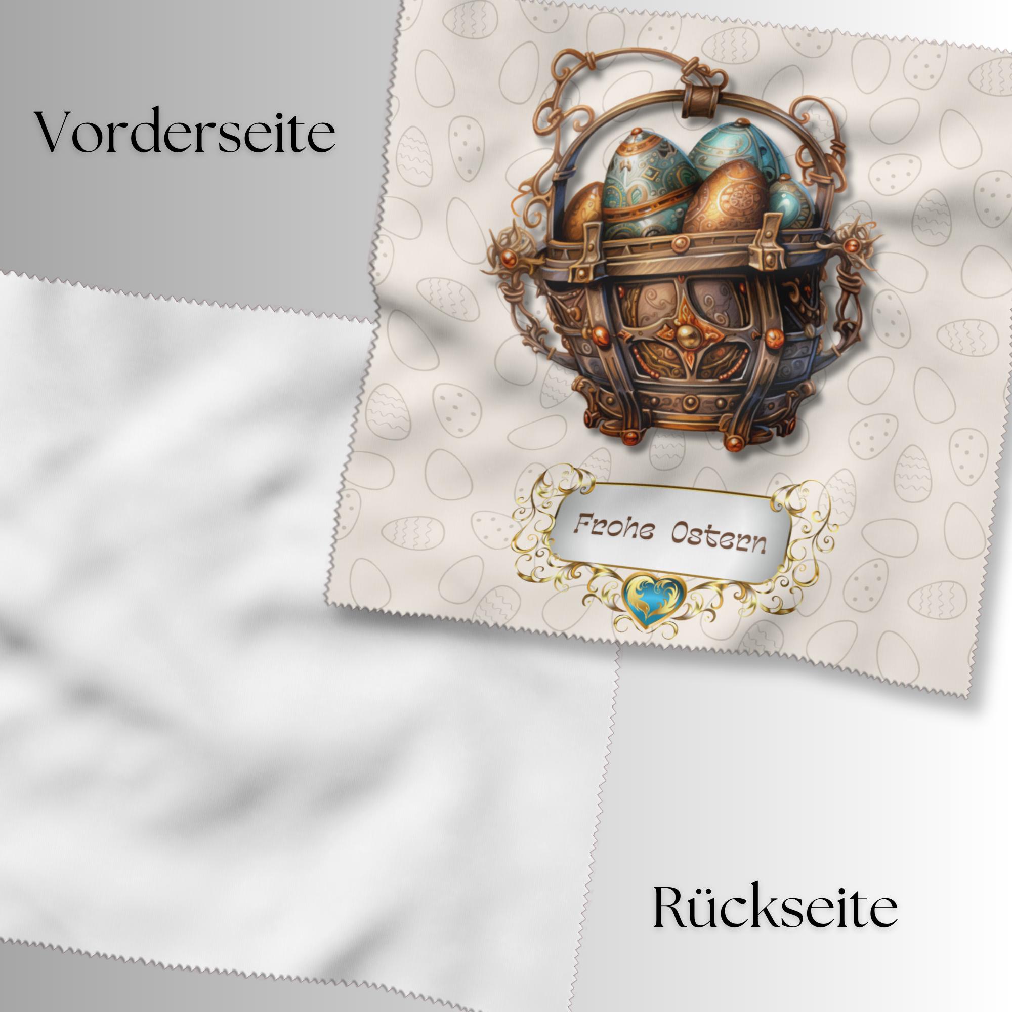 Brillenputztuch Geschenk zu Ostern bedrucktes Mikrofasertuch Ostergeschenk für Brillen Kameratuch Tuch für Displays Objektive  #OS4