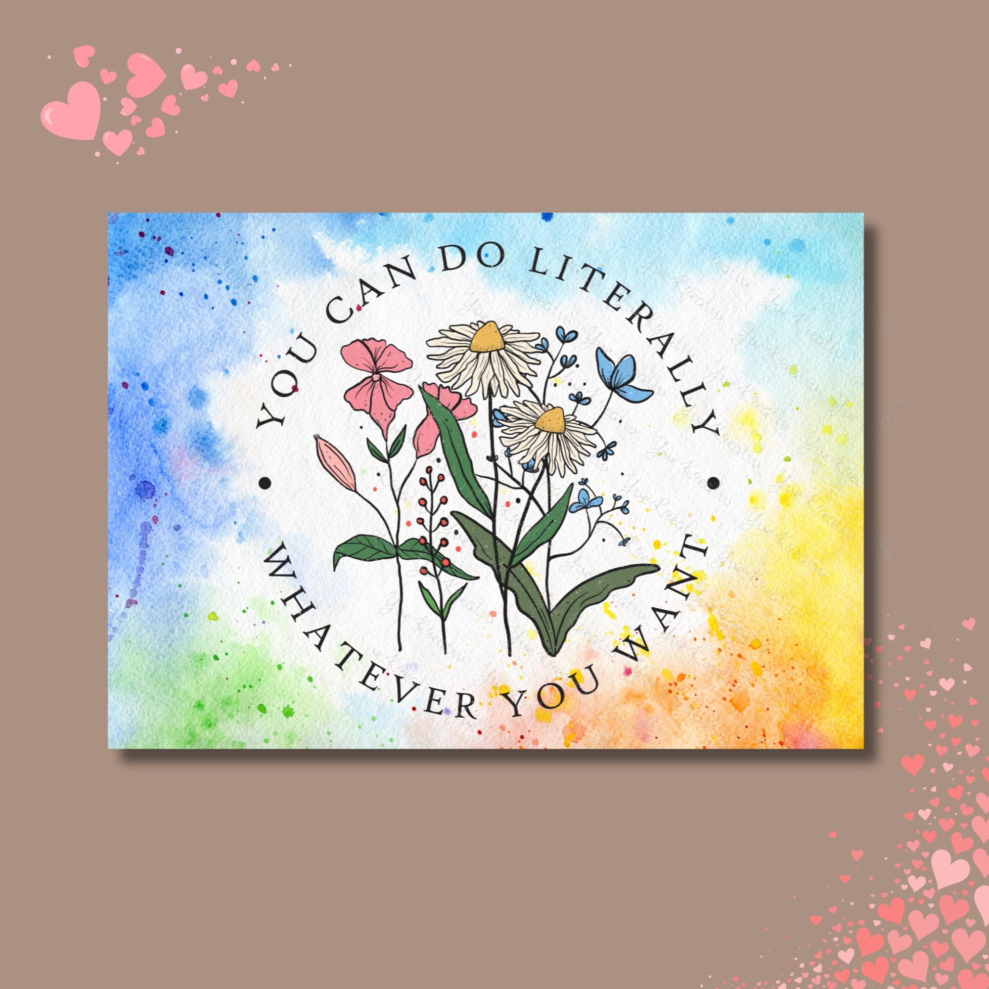 Postkarte Grußkarte Regenbogen Farben Karte Geburtstag Motivation Aufmunterung Mitbringsel Freund Geschenk #PLS Postkarte Grußkarte Regenbogen Farben Karte Geburtstag Motivation Aufmunterung Mitbringsel Freund Geschenk #PLS