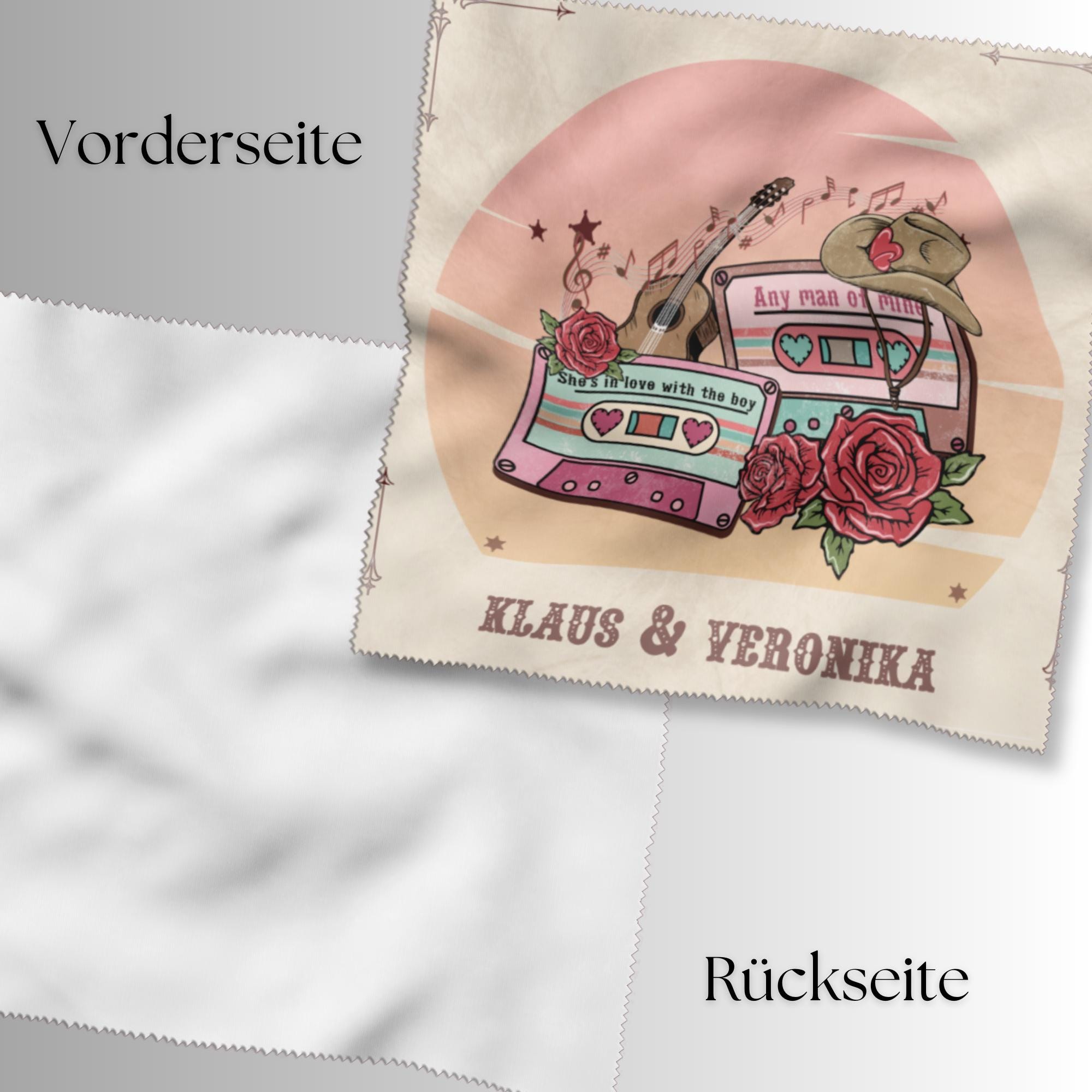 Brillenputztuch mit Namen Verlobung Geschenk Hochzeit Paar bedrucktes Mikrofasertuch für Brillen Tuch für Displays #HO14P Brillenputztuch mit Namen Verlobung Geschenk Hochzeit Paar bedrucktes Mikrofasertuch für Brillen Tuch für Displays #HO14P