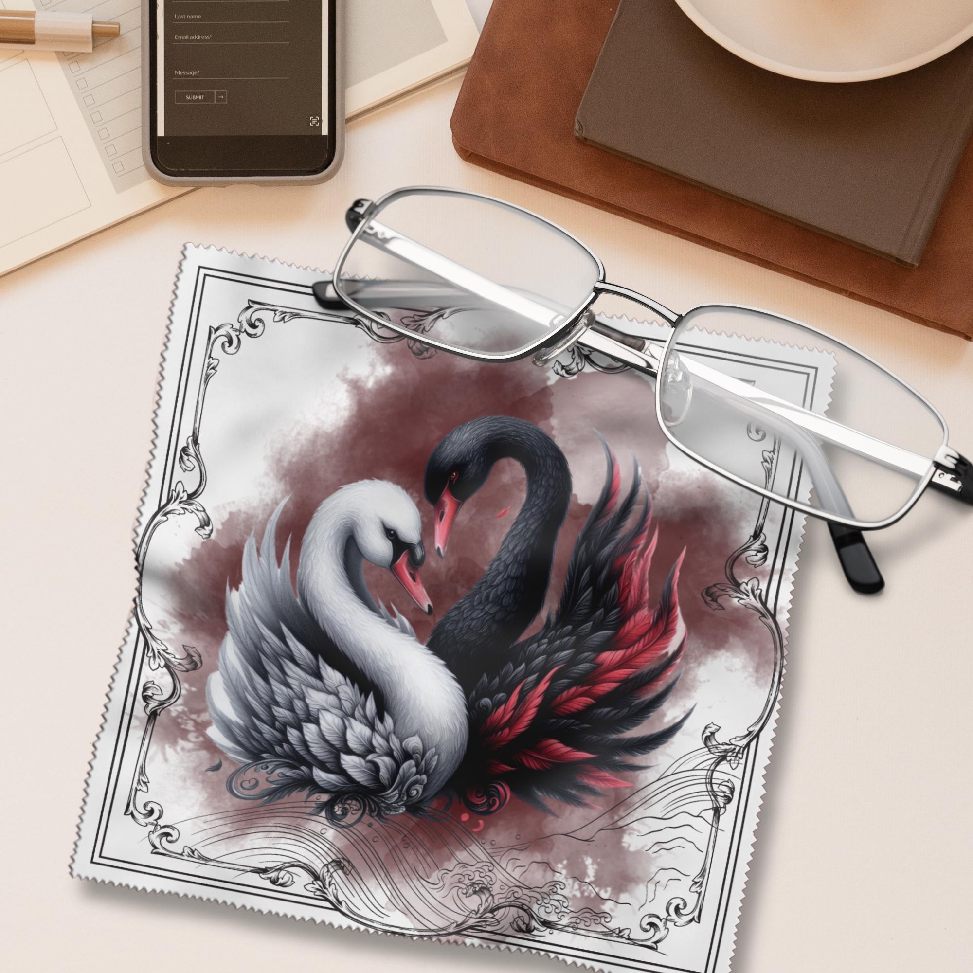 Brillenputztuch Gothic Schwan bedrucktes Mikrofasertuch fĂŒr Sonnenbrille Displays Handy Verlobung Geschenk GĂ€ste Hochzeit Mitbringsel #TI58 Brillenputztuch Gothic Schwan bedrucktes Mikrofasertuch fĂŒr Sonnenbrille Displays Handy Verlobung Geschenk GĂ€ste Hochzeit Mitbringsel #TI58