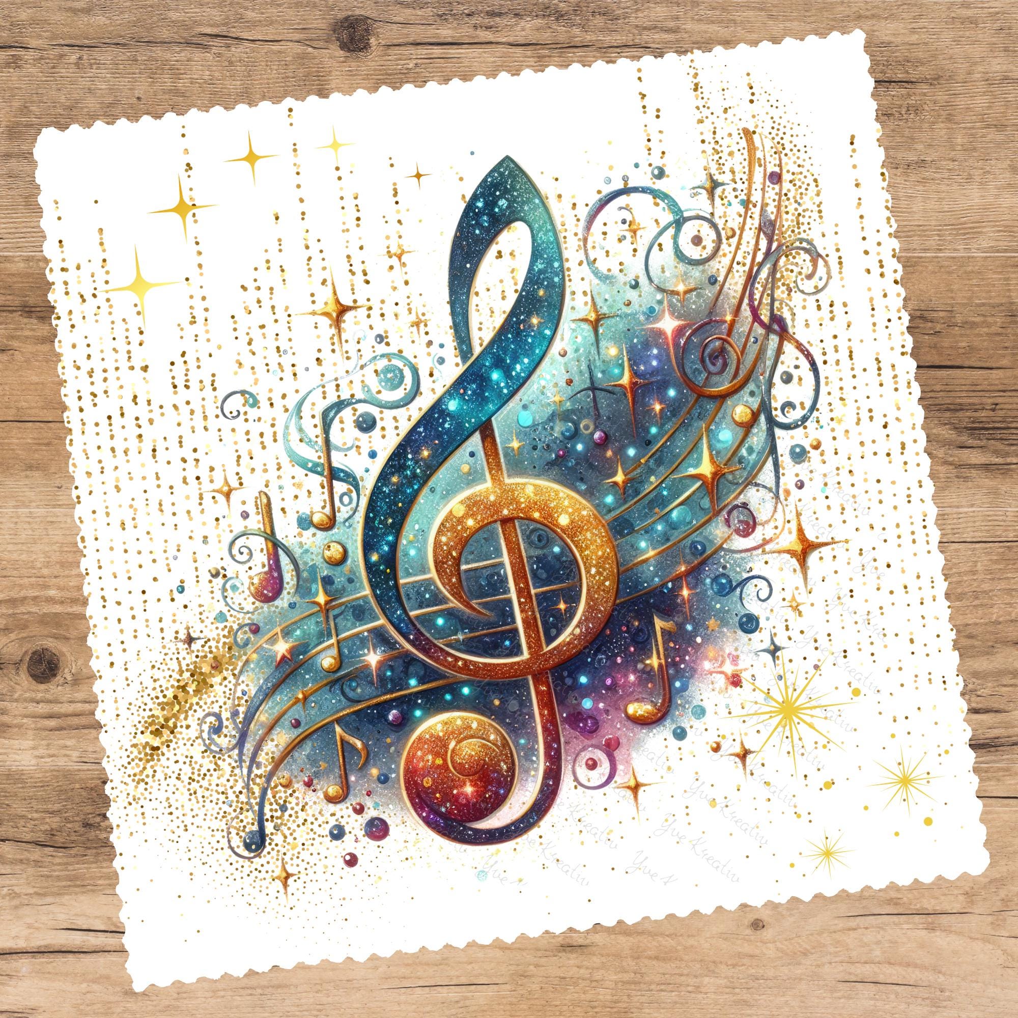 Brillenputztuch Musik bedrucktes Mikrofasertuch für Sonnenbrille Displays Handy Geschenk Musikerin Mitbringsel Musiklehrer #MC12