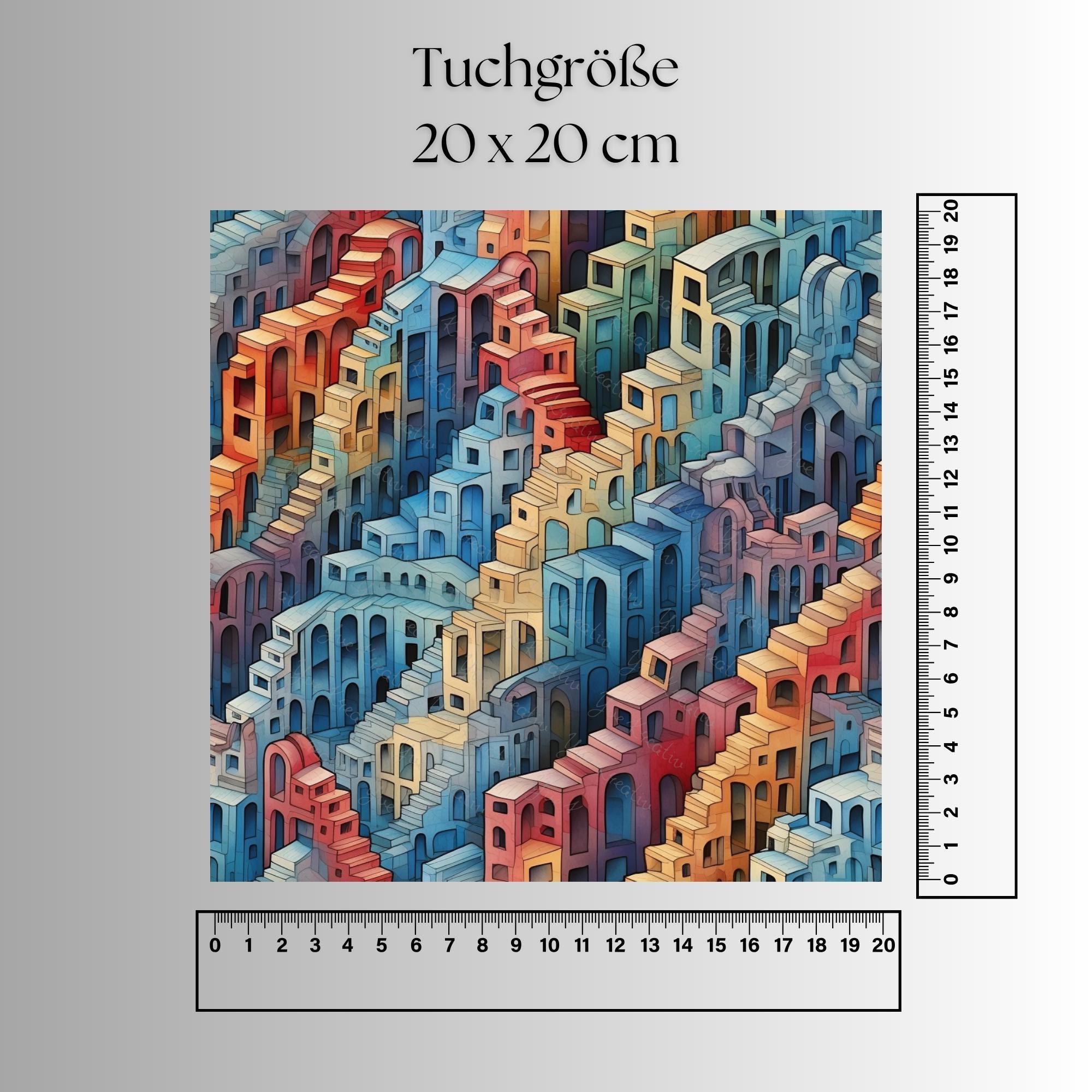 Brillenputztuch Op-Art bedrucktes Mikrofasertuch für Brille Sonnenbrille Displays Handyputztuch Brillentuch Mikrofaser #AL68