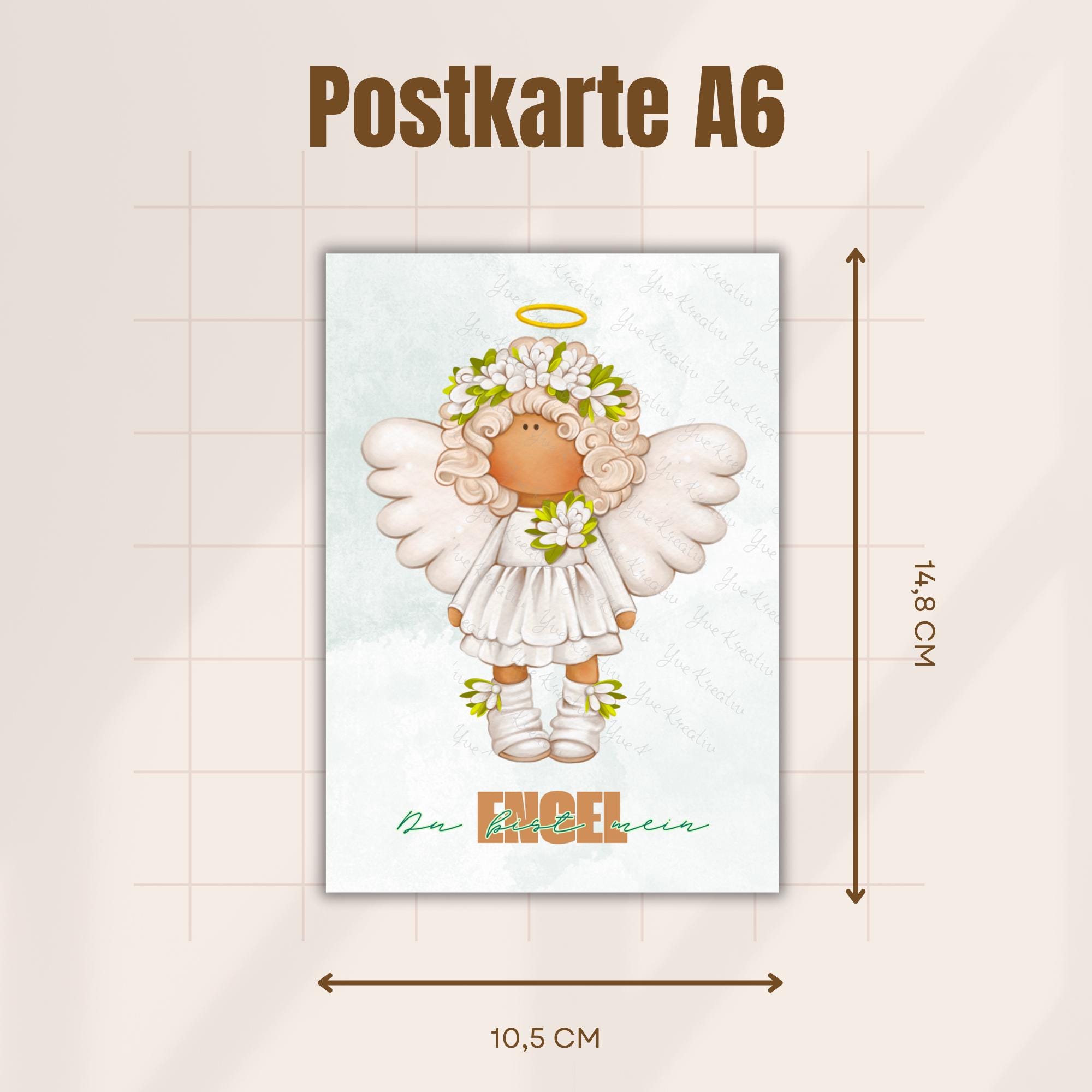 Postkarte Engel Grußkarte Glückwunschkarte Karte Geburtstag Gutschein Geburtstagskarte Geschenk Du bist mein Engel #PLS Postkarte Engel Grußkarte Glückwunschkarte Karte Geburtstag Gutschein Geburtstagskarte Geschenk Du bist mein Engel #PLS