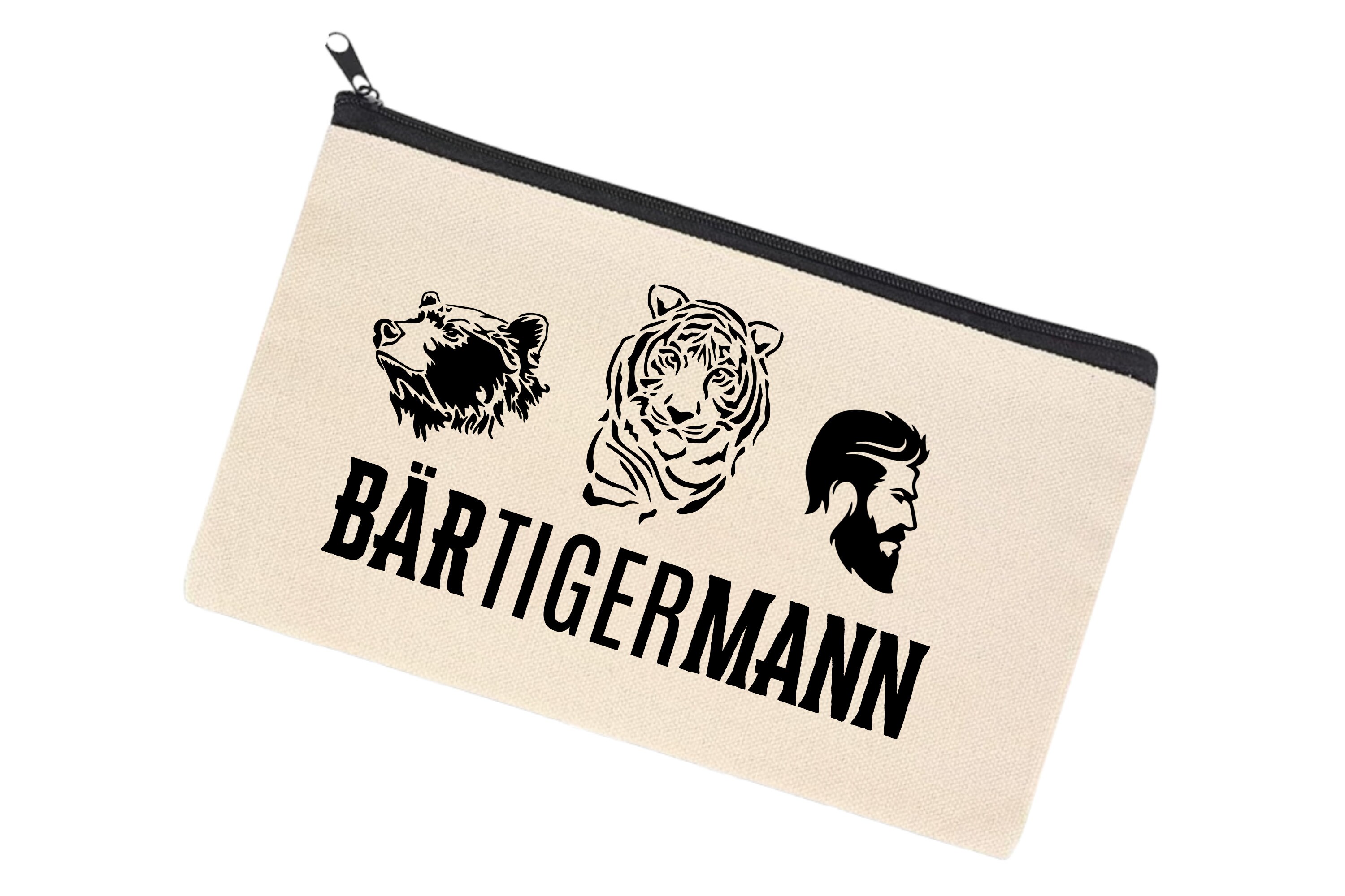 Kosmetiktasche, Federmäppchen, Mäppchen, kleiner Stoffbeutel mit Reißverschluss, Geschenk zum Vatertag #FMBAUB Kosmetiktasche, Federmäppchen, Mäppchen, kleiner Stoffbeutel mit Reißverschluss, Geschenk zum Vatertag #FMBAUB