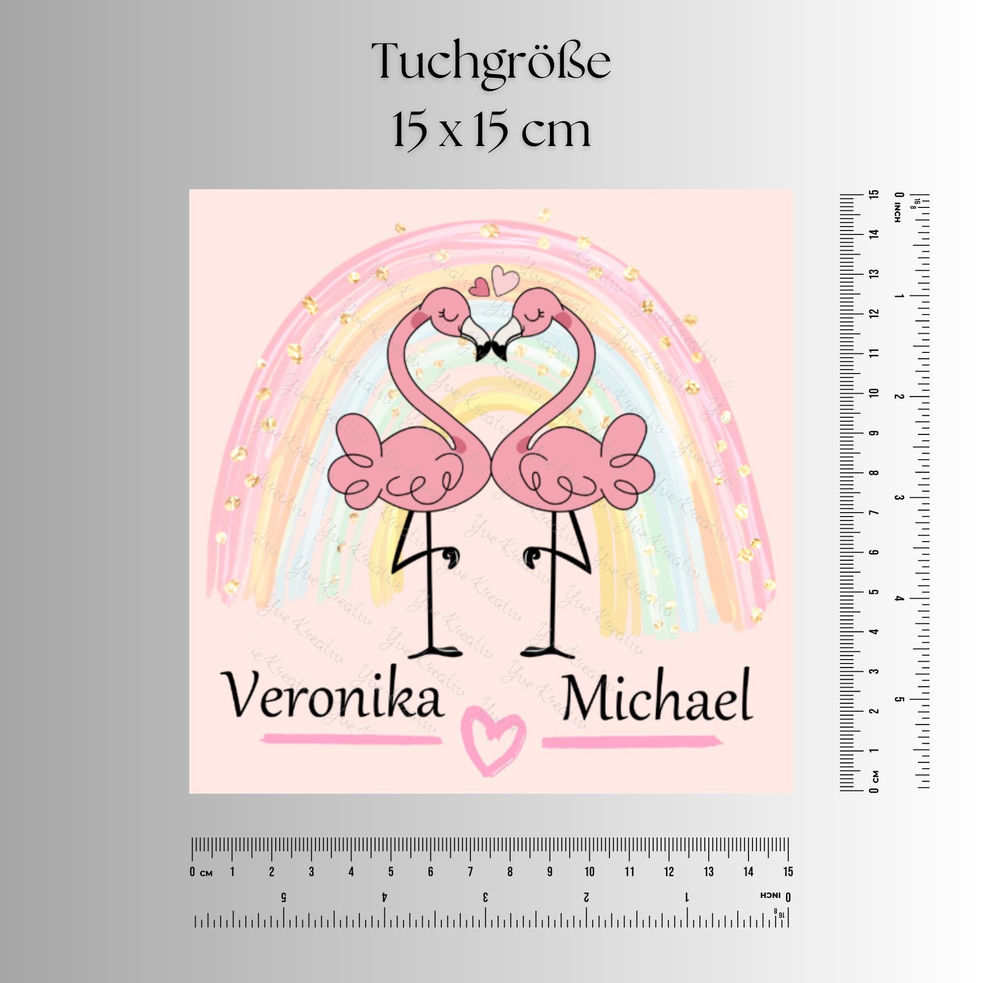 Brillenputztuch mit Namen Verlobung Geschenk Hochzeit Paar Flamingo bedrucktes Mikrofasertuch für Brillen Tuch für Displays #HO12P Brillenputztuch mit Namen Verlobung Geschenk Hochzeit Paar Flamingo bedrucktes Mikrofasertuch für Brillen Tuch für Displays #HO12P
