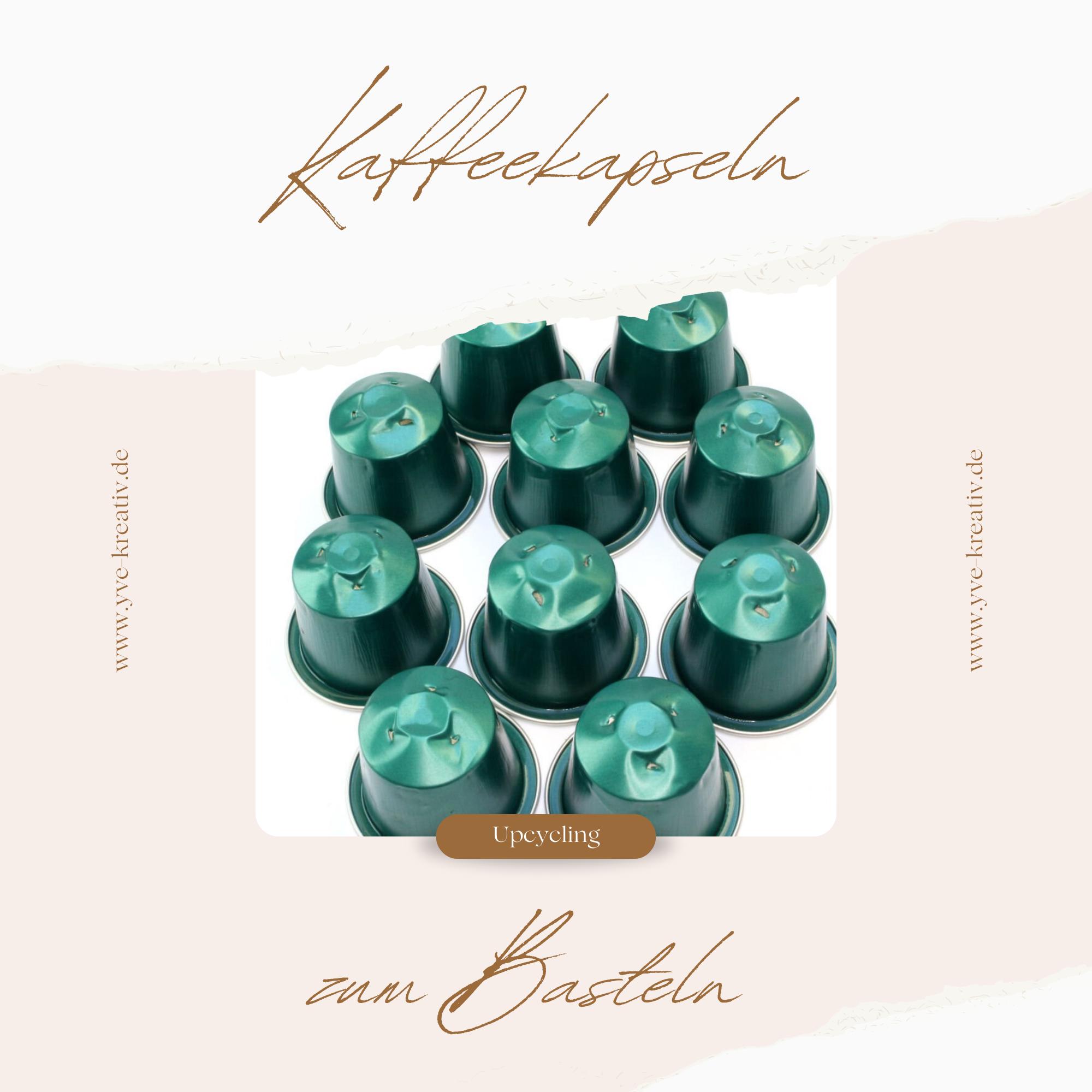 10 leere Kaffeekapseln Farbe : petroleum grün zum Basteln Gestalten Bastelmaterial DIY Schmuckherstellung Zubehör #KNS 10 leere Kaffeekapseln Farbe : petroleum grün zum Basteln Gestalten Bastelmaterial DIY Schmuckherstellung Zubehör #KNS