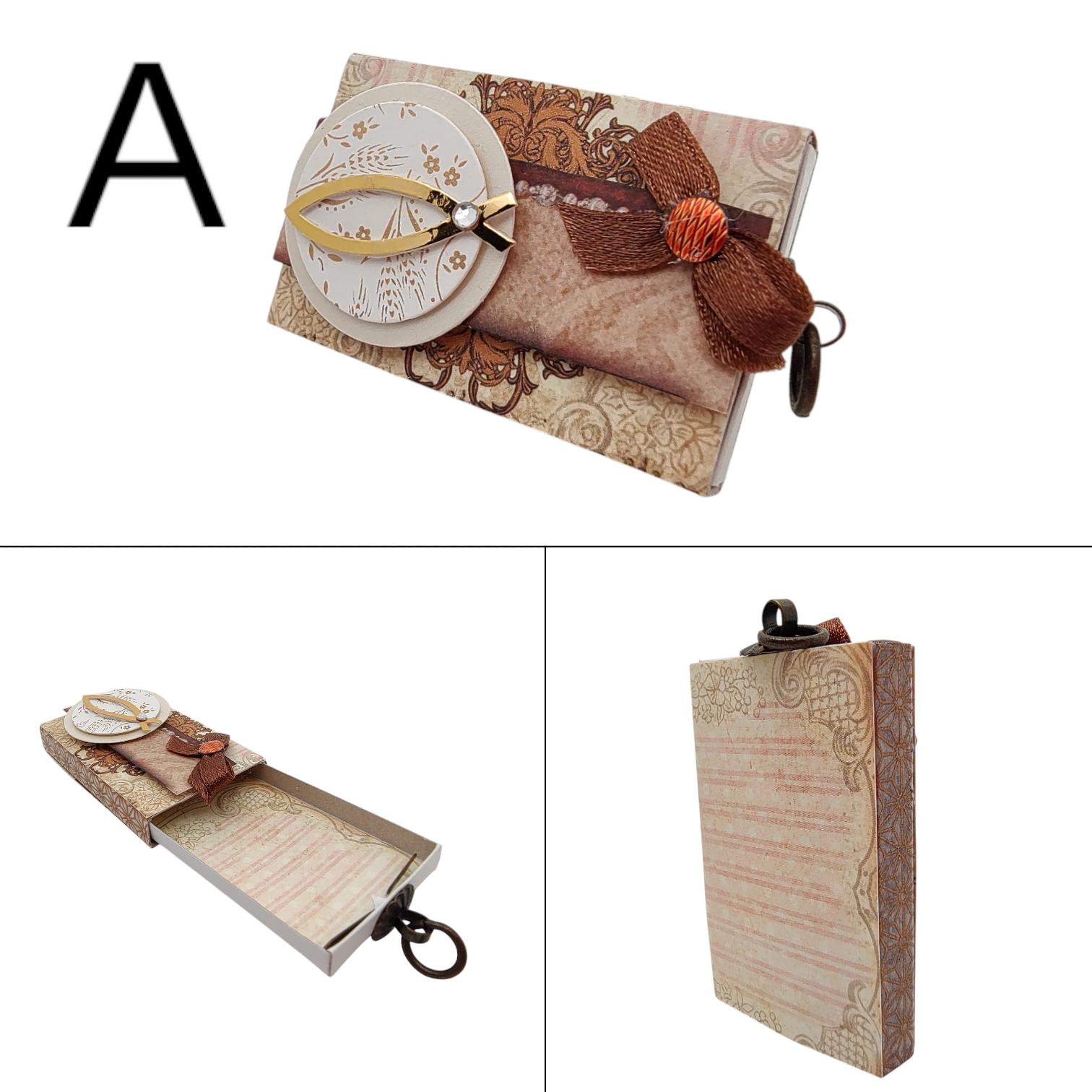 Geld Verpackung, Streichholzschachtel für Geldgeschenk zur Kommunion Konfirmation Firmung, kleine Geschenkschachtel #662119092-A,B,C,D
