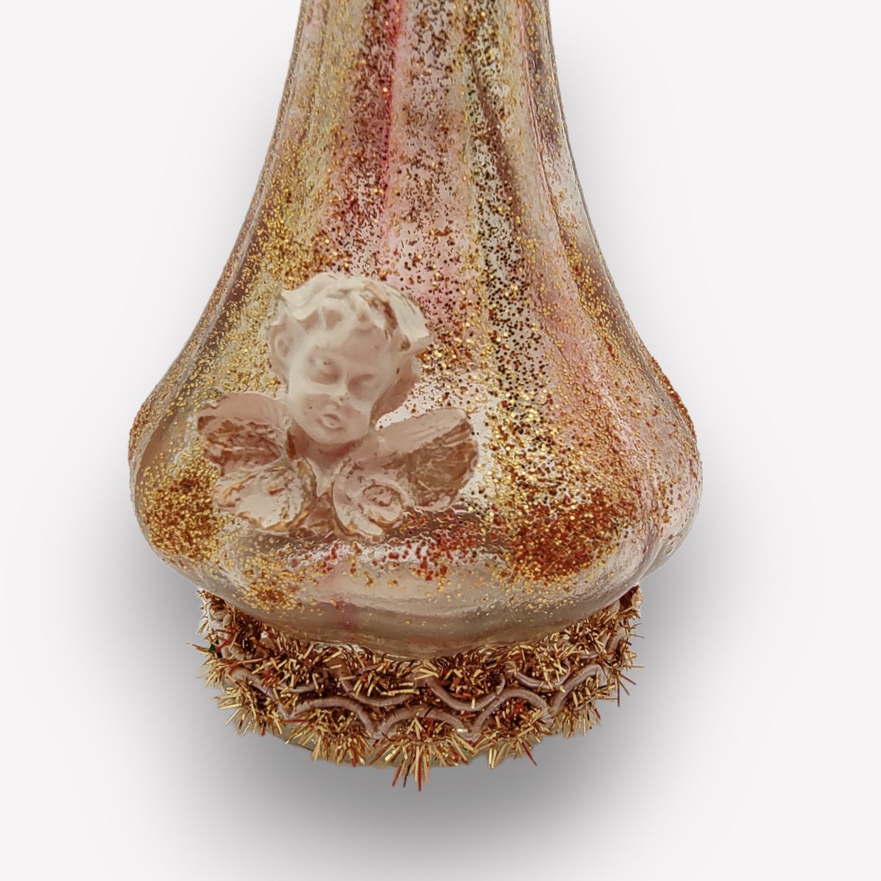 Vase "Engel" Glasvase , kleine Vase für Weihnachtsdekkoration  #613960152