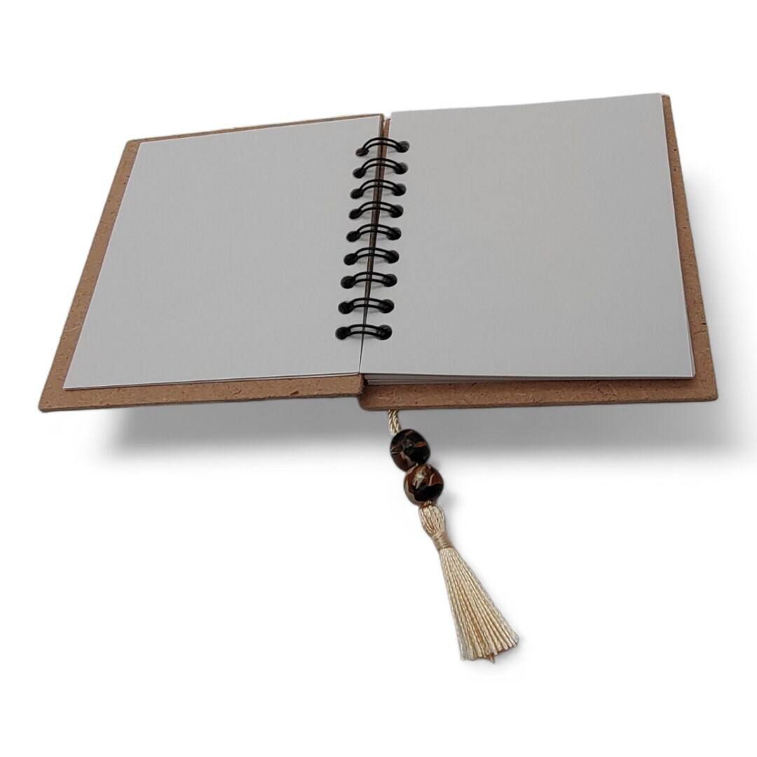 Notizbuch Notizblock kleines Ringbuch Block Schreibblock Zettelblock Abreisblock - Motiv Eule  #1670041819