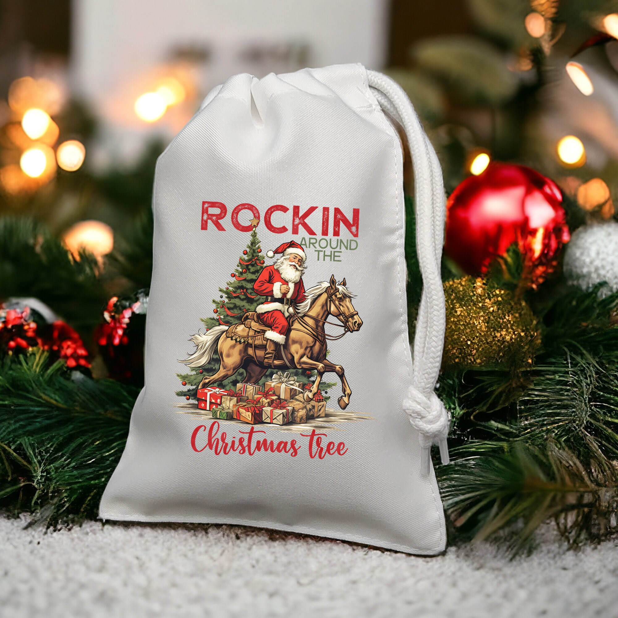 Geschenksäckchen, Weihnachten, Geschenkbeutel, Stoffsäckchen, Stofftasche, Stoffbeutel, Verpackung, Geschenkverpackung  #GSSUB