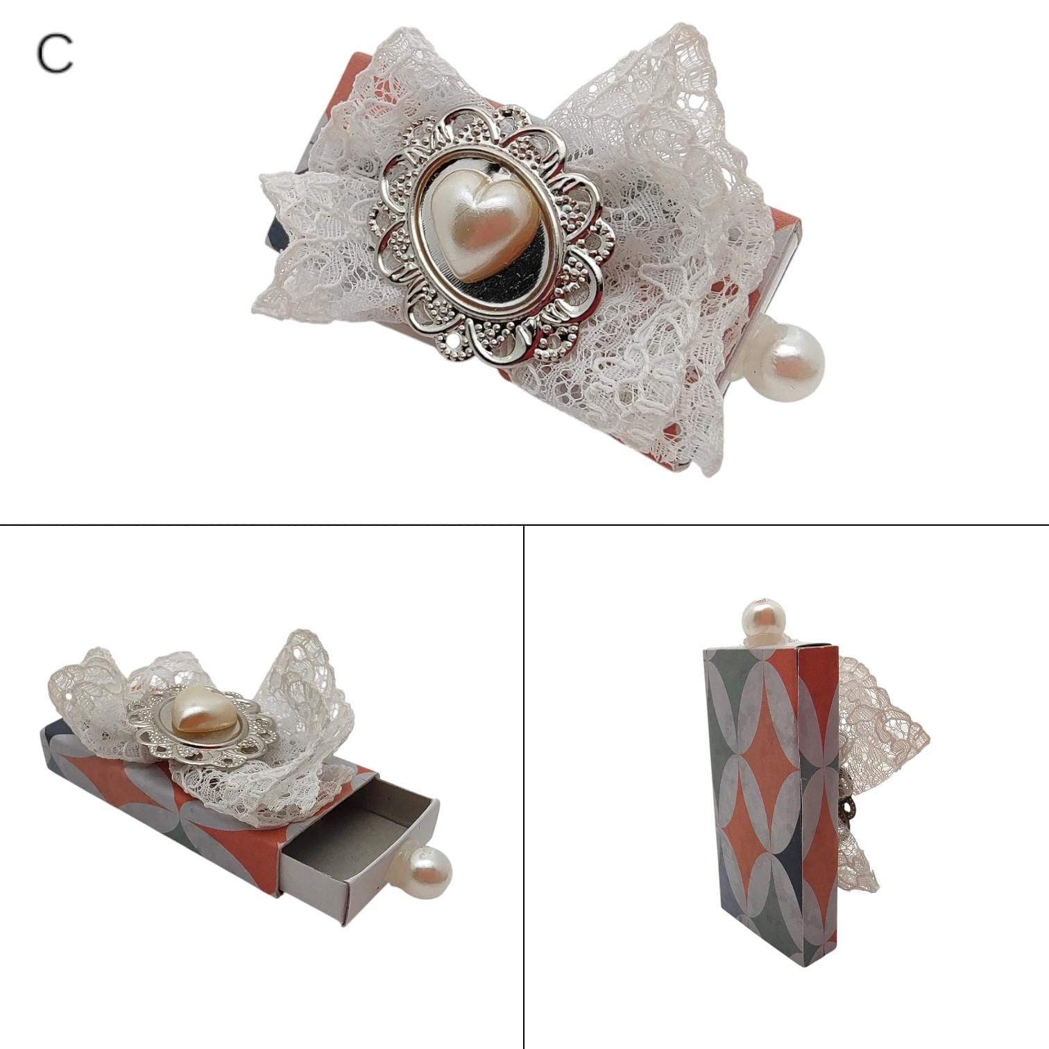 Geldgeschenk zur Hochzeit in einer Streichholzschachtel - Geschenkverpackung für Geld oder Schmuck, 5 Motive zur Auswahl #613961226