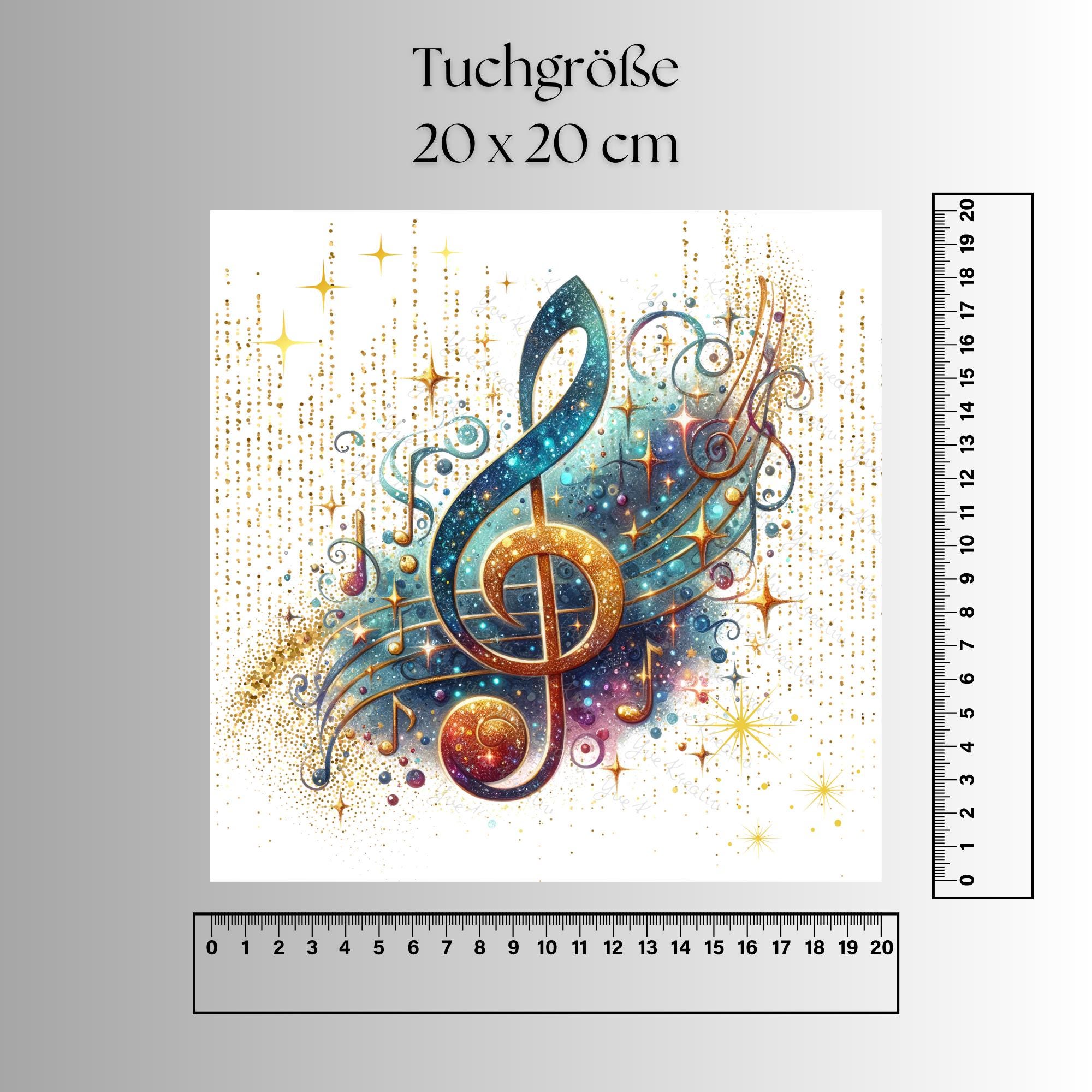 Brillenputztuch Musik bedrucktes Mikrofasertuch für Sonnenbrille Displays Handy Geschenk Musikerin Mitbringsel Musiklehrer #MC12