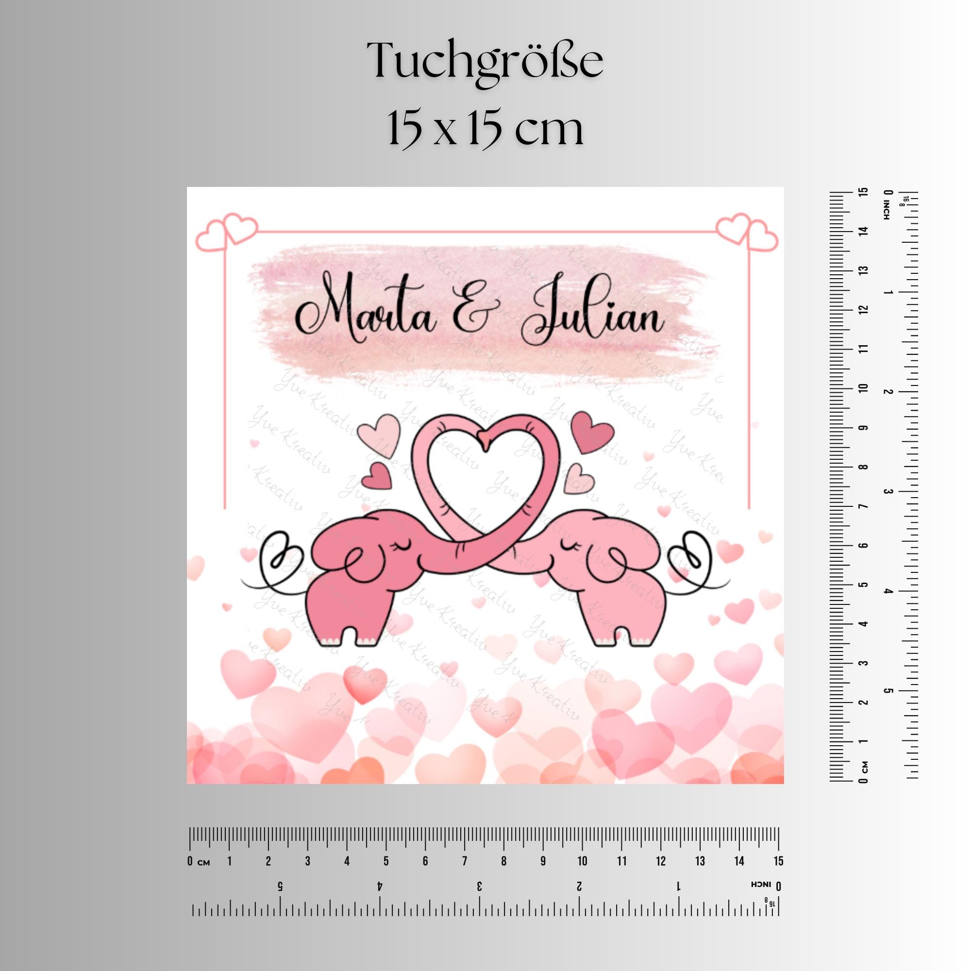 Brillenputztuch mit Namen Verlobung Geschenk Hochzeit Paar Elefanten bedrucktes Mikrofasertuch für Brillen Tuch für Displays #HO17P Brillenputztuch mit Namen Verlobung Geschenk Hochzeit Paar Elefanten bedrucktes Mikrofasertuch für Brillen Tuch für Displays #HO17P