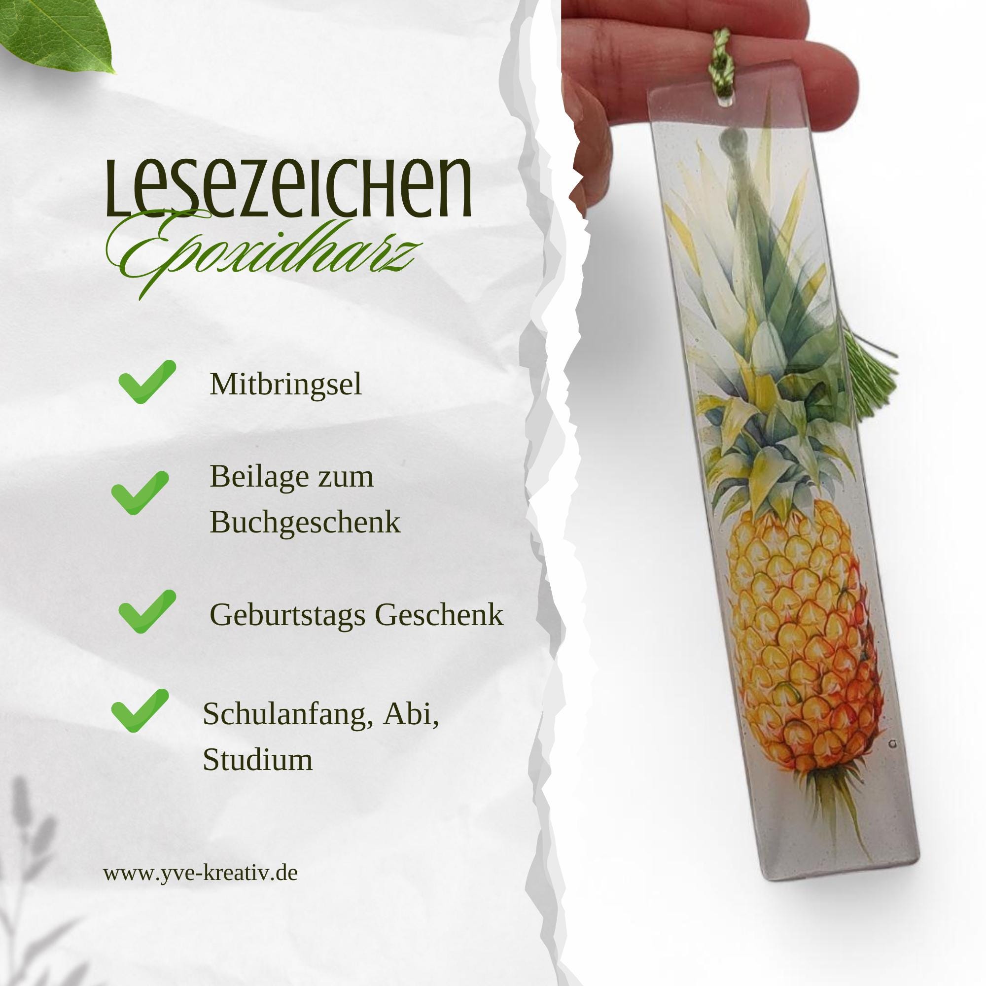 Lesezeichen Ananas aus Epoxidharz durchsichtig Mama Geschenk Geburtstag Freundin Mitbringsel Leseratten #LEEPOX Lesezeichen Ananas aus Epoxidharz durchsichtig Mama Geschenk Geburtstag Freundin Mitbringsel Leseratten #LEEPOX