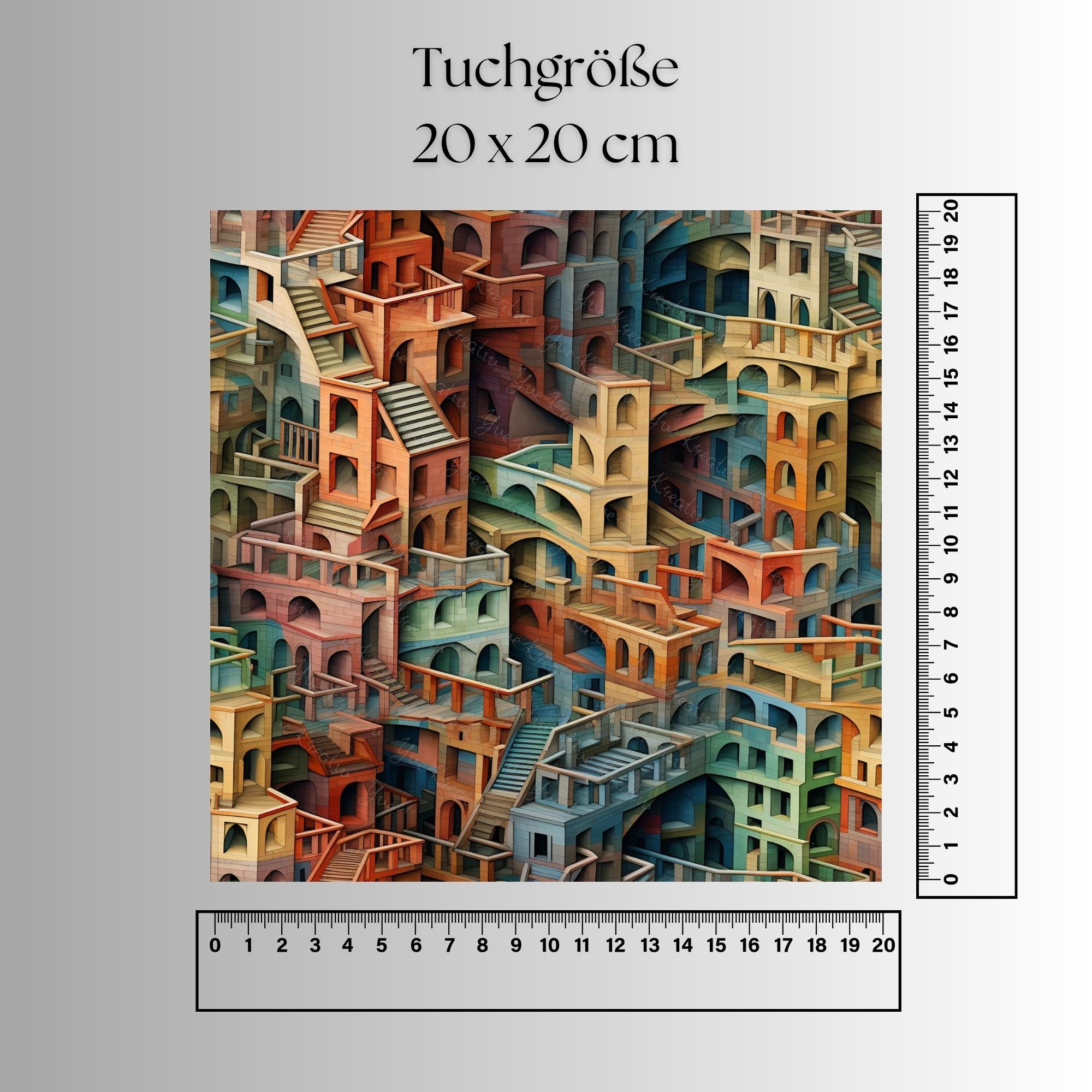 Brillenputztuch Op-Art bedrucktes Mikrofasertuch für Brille Sonnenbrille Displays Handyputztuch Brillentuch Mikrofaser #AL67