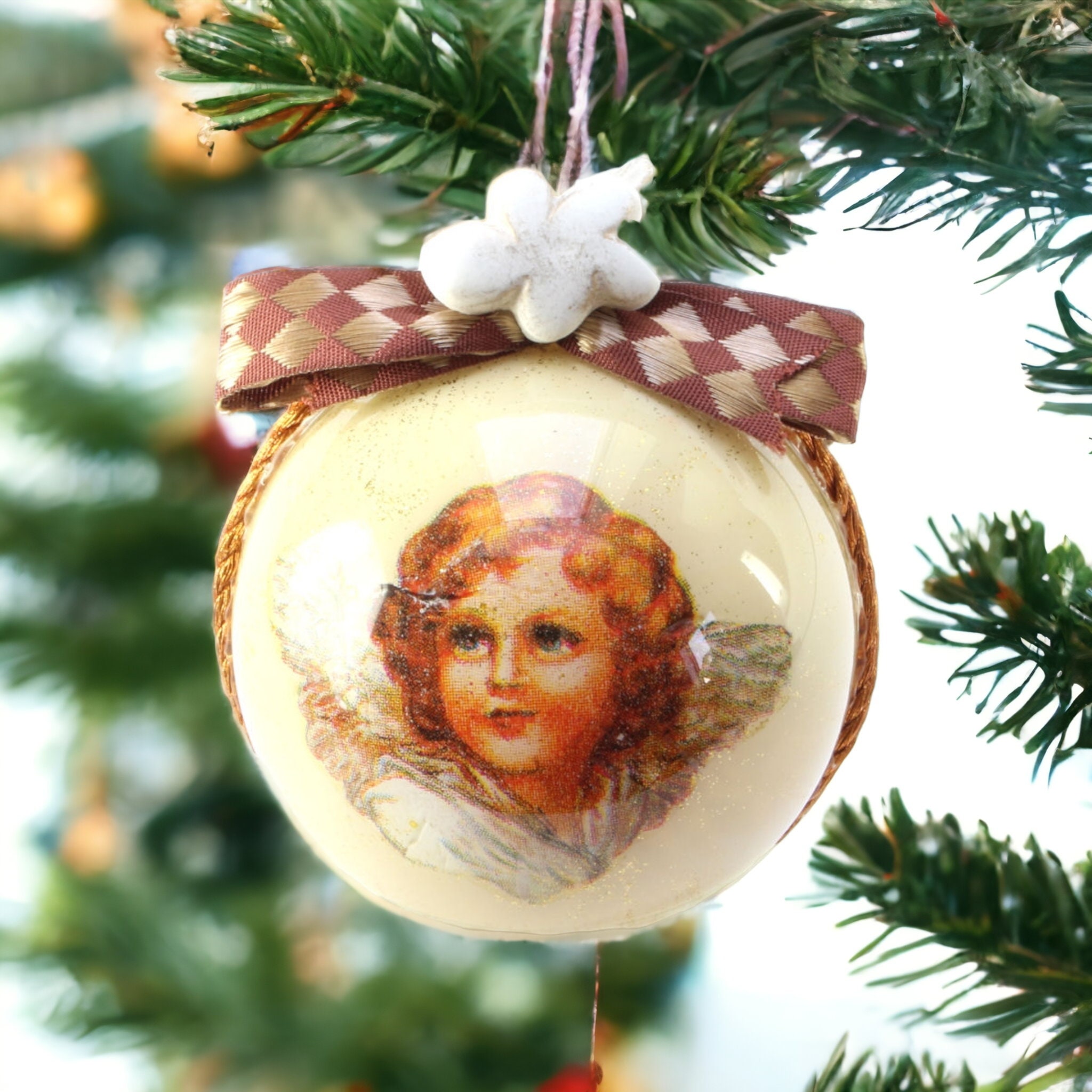 Christbaumkugel "Engel"