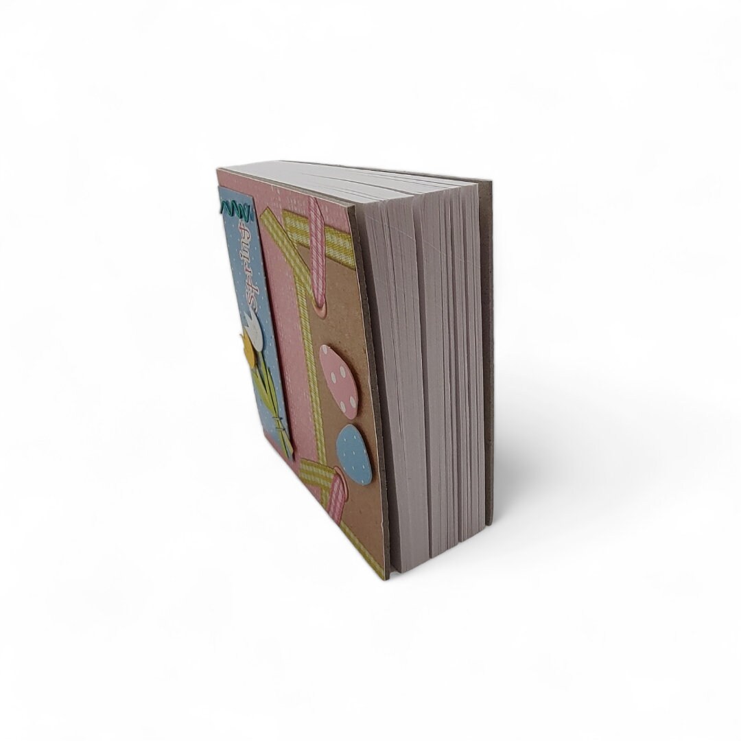 Notizblock personalisierbar Block Schreibblock Zettelblock Abreisblock – zu Ostern - Frühling  #696344485