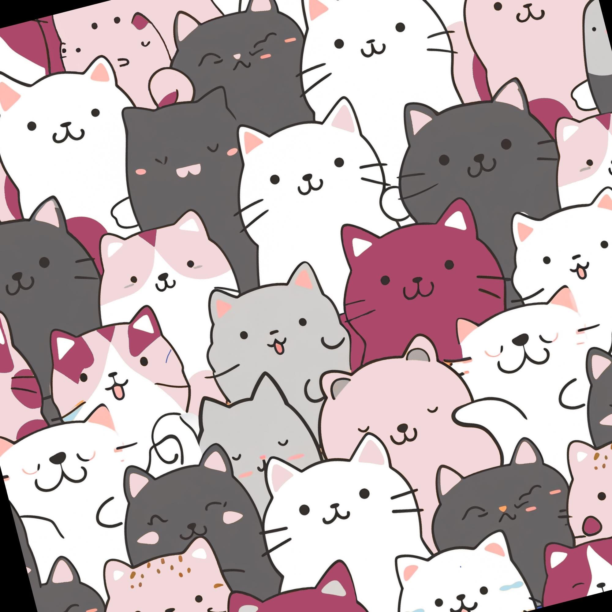 Brillenputztuch Katzen Geschenk Freundin Mitbringsel Katzenmama bedrucktes Mikrofasertuch für Sonnenbrille Brillentuch für Displays #TI148