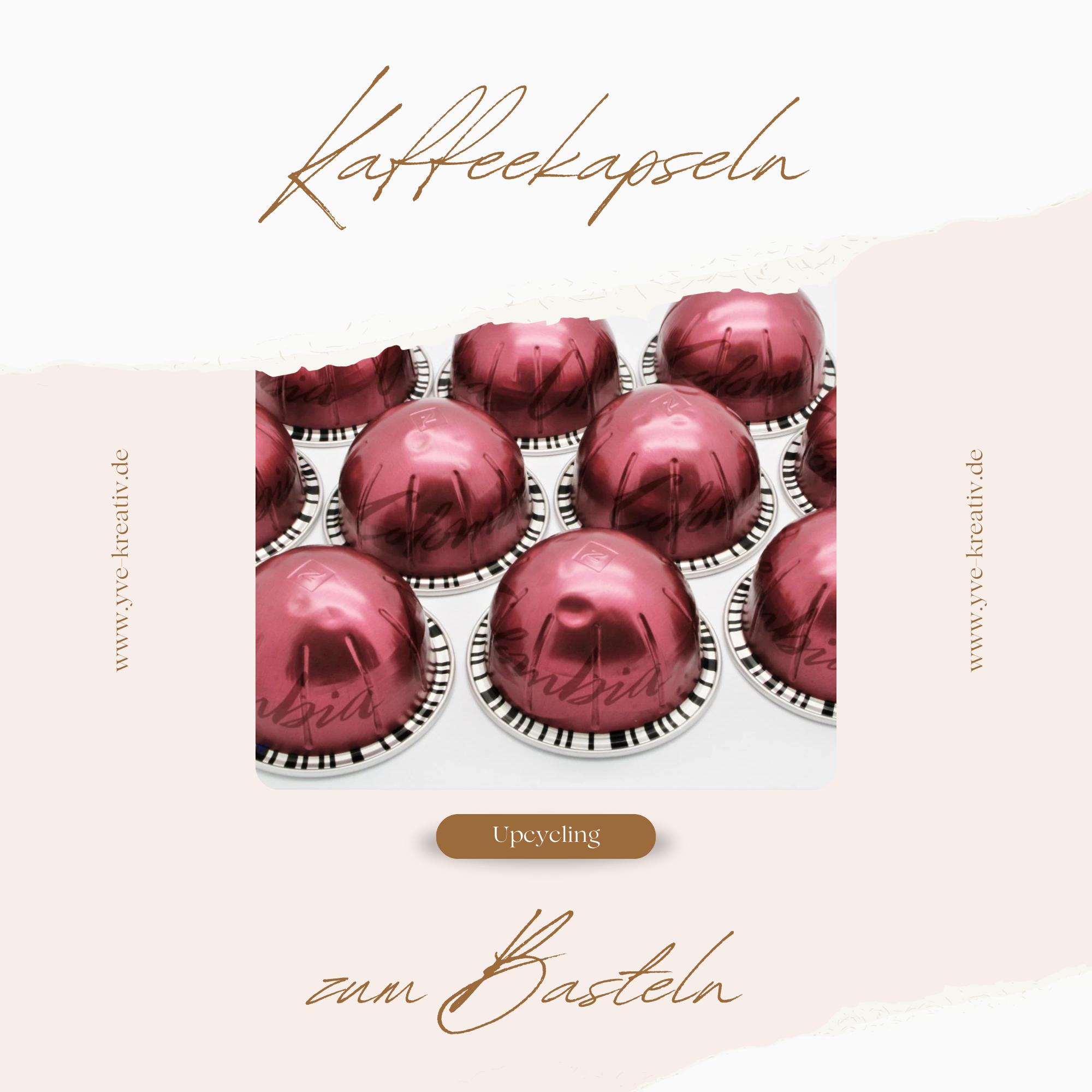 10 leere GROSSE Kaffeekapseln Farbe weinrot zum Basteln Gestalten Bastelmaterial DIY Schmuckherstellung Zubehör #KVS 10 leere GROSSE Kaffeekapseln Farbe weinrot zum Basteln Gestalten Bastelmaterial DIY Schmuckherstellung Zubehör #KVS