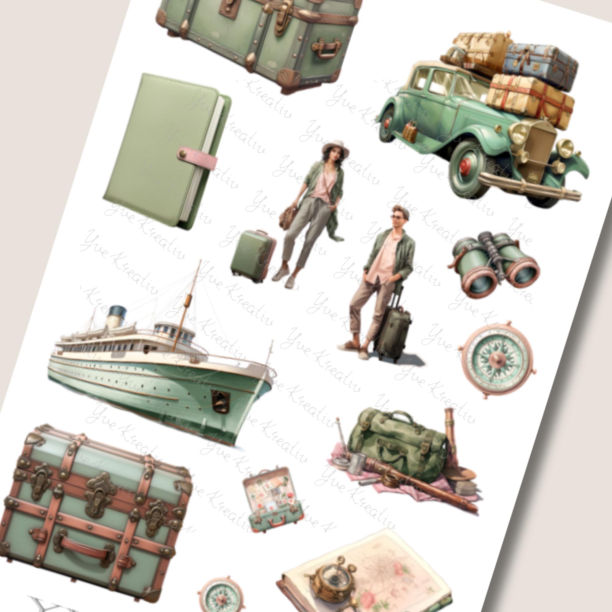 Aufkleber Reise Sticker Urlaub Reisekoffer 3 Stickerbogen zur Auswahl in Weiß - Transparent - Matt - Glanz #SBA6 Aufkleber Reise Sticker Urlaub Reisekoffer 3 Stickerbogen zur Auswahl in Weiß - Transparent - Matt - Glanz #SBA6