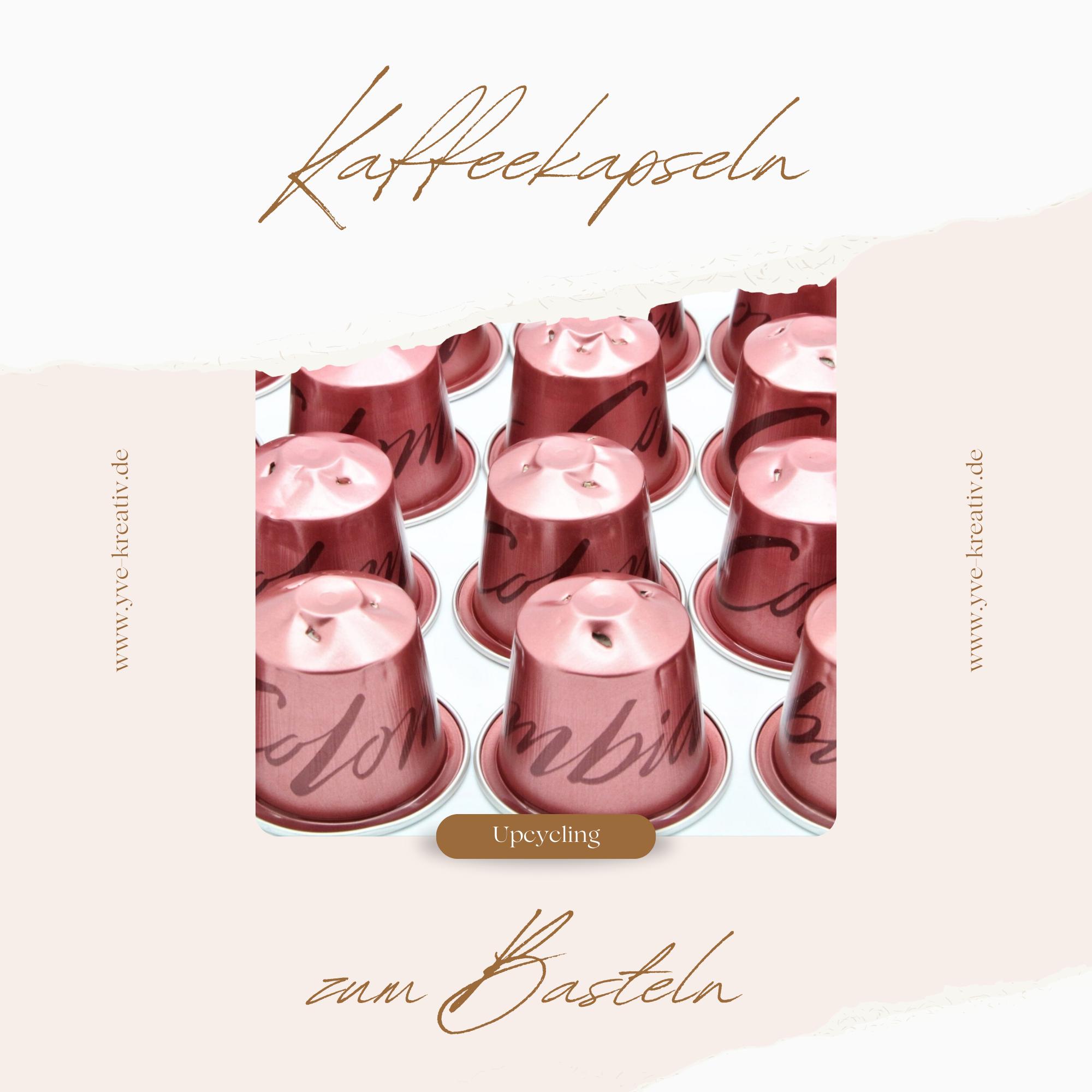 10 leere Kaffeekapseln Farbe : alt rosa zum Basteln Gestalten Bastelmaterial DIY Schmuckherstellung Zubehör #KNS 10 leere Kaffeekapseln Farbe : alt rosa zum Basteln Gestalten Bastelmaterial DIY Schmuckherstellung Zubehör #KNS