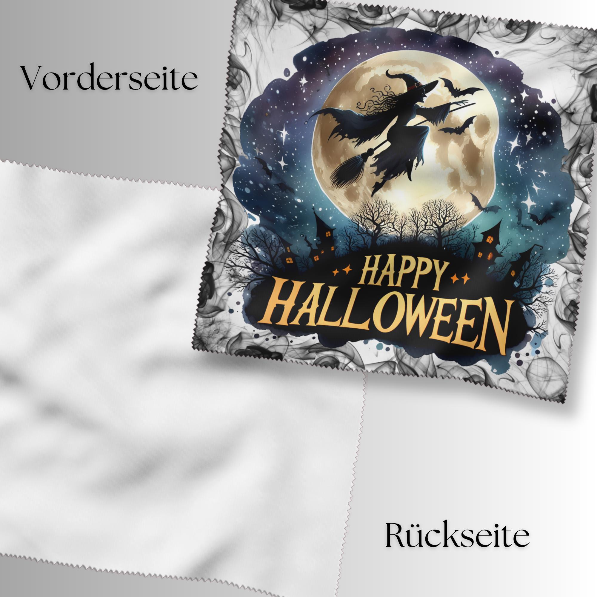 Brillenputztuch Happy Halloween bedrucktes Mikrofasertuch für Sonnenbrille Displays Handy Grusel Geschenk Hexe Mitbringsel #SA7 Brillenputztuch Happy Halloween bedrucktes Mikrofasertuch für Sonnenbrille Displays Handy Grusel Geschenk Hexe Mitbringsel #SA7