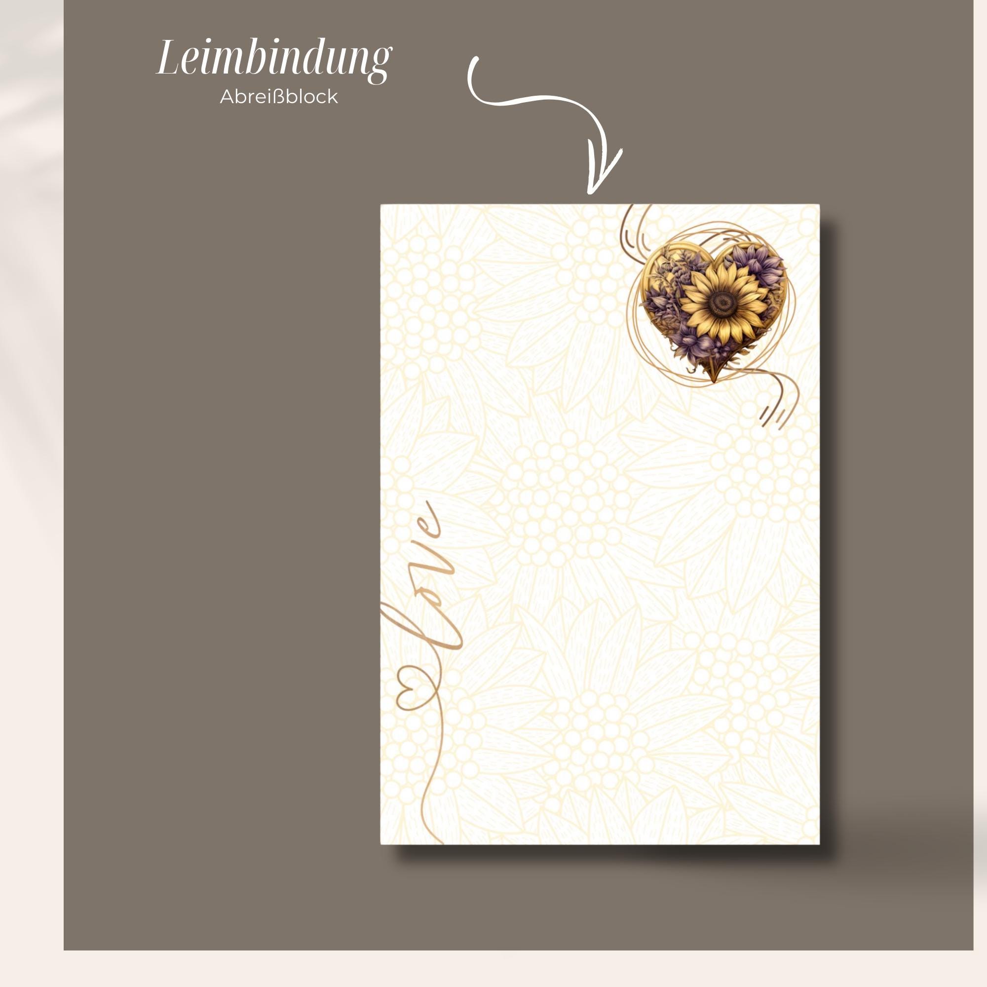 Notizblock Schreibblock 50 Blätter Herz Love A6 Block Zettelblock Abreisblock mit Leimbindung Verlobung Geschenk Freundin #A6K50 Notizblock Schreibblock 50 Blätter Herz Love A6 Block Zettelblock Abreisblock mit Leimbindung Verlobung Geschenk Freundin #A6K50