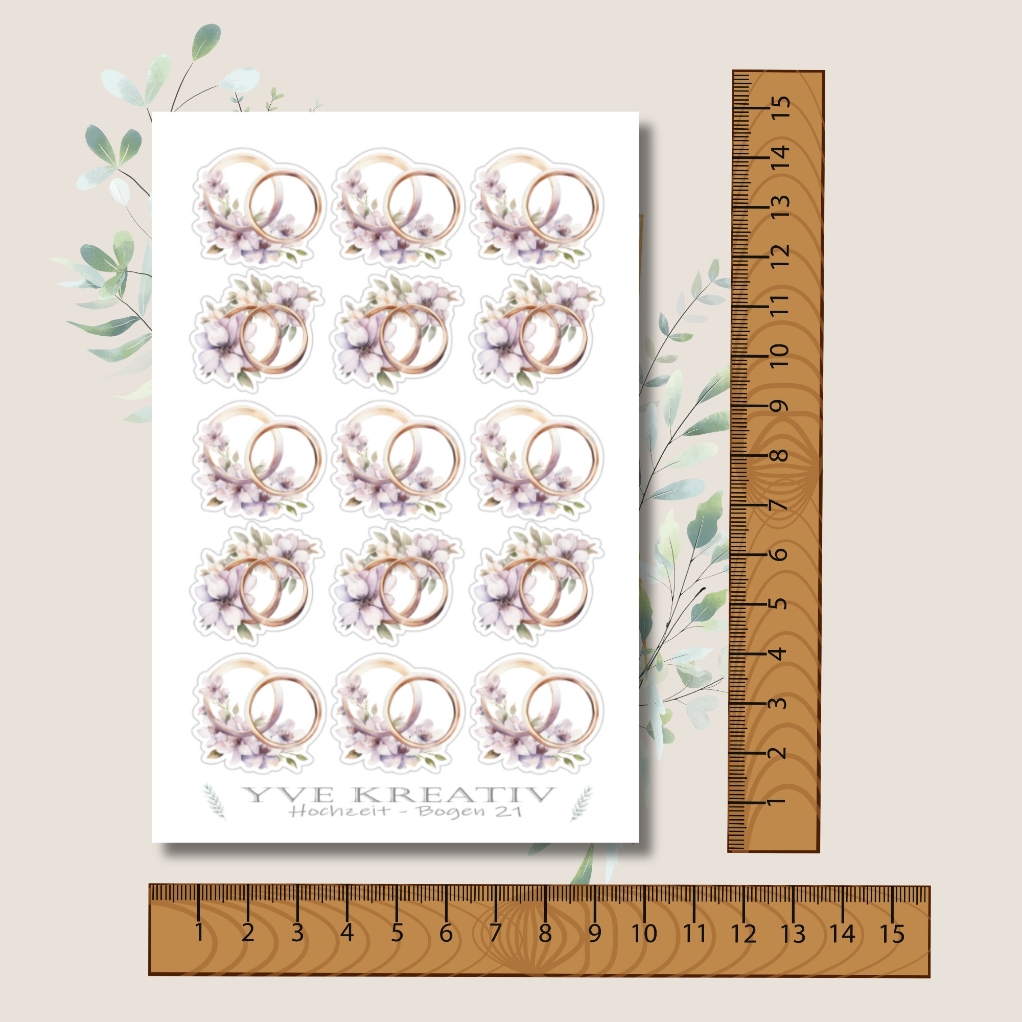 Sticker Bogen, Aufkleber, Hochzeit, Eheringe, Ringe | Sticker Set, Stickerbogen zur Auswahl in Weiß - Transparent - Matt - Glanz #SBA6 Sticker Bogen, Aufkleber, Hochzeit, Eheringe, Ringe | Sticker Set, Stickerbogen zur Auswahl in Weiß - Transparent - Matt - Glanz #SBA6