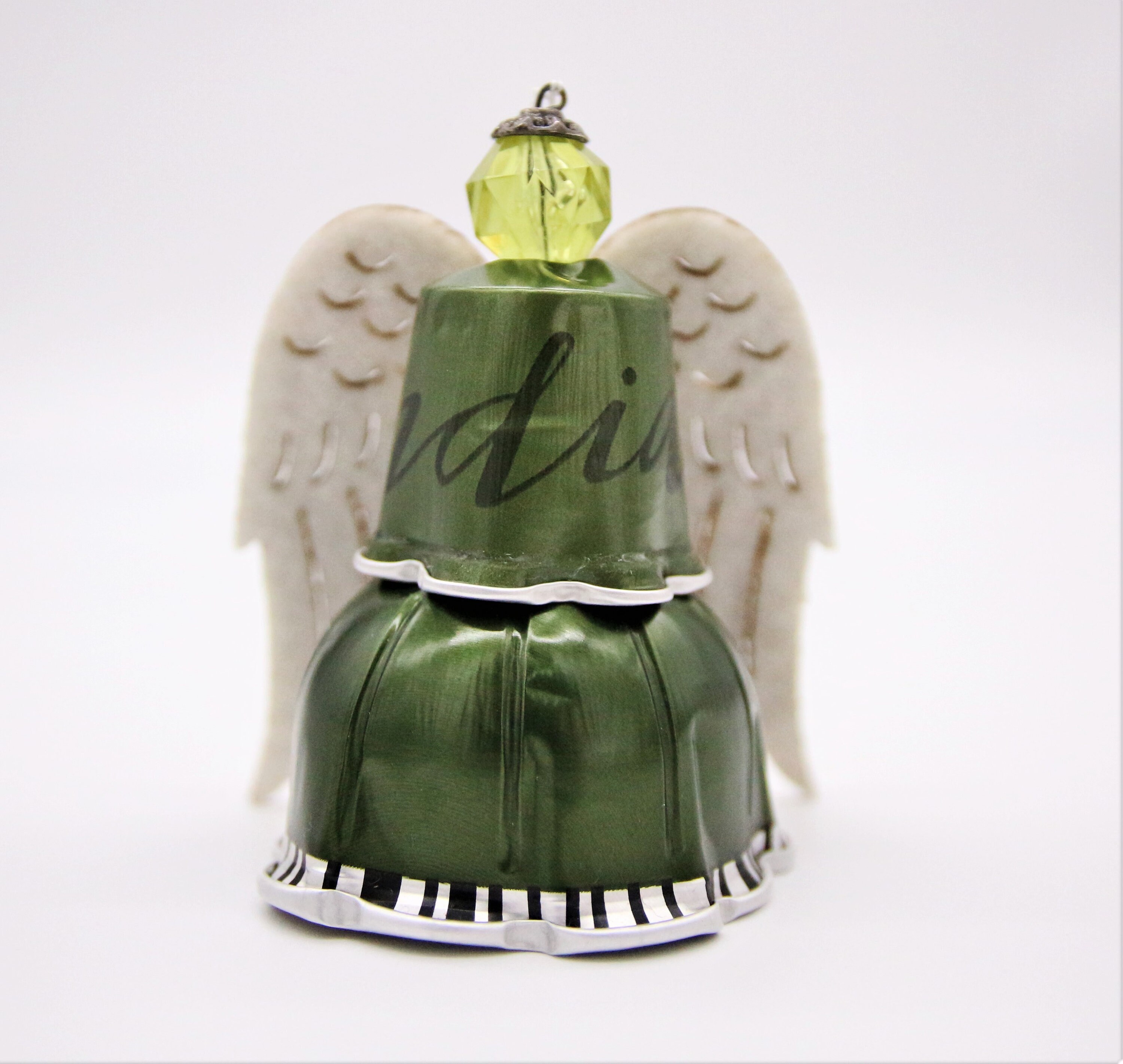 Engel aus Kaffeekapseln Christbaumkugel / Weihnachtskugel / Weihnachtsdeko  #1063506678