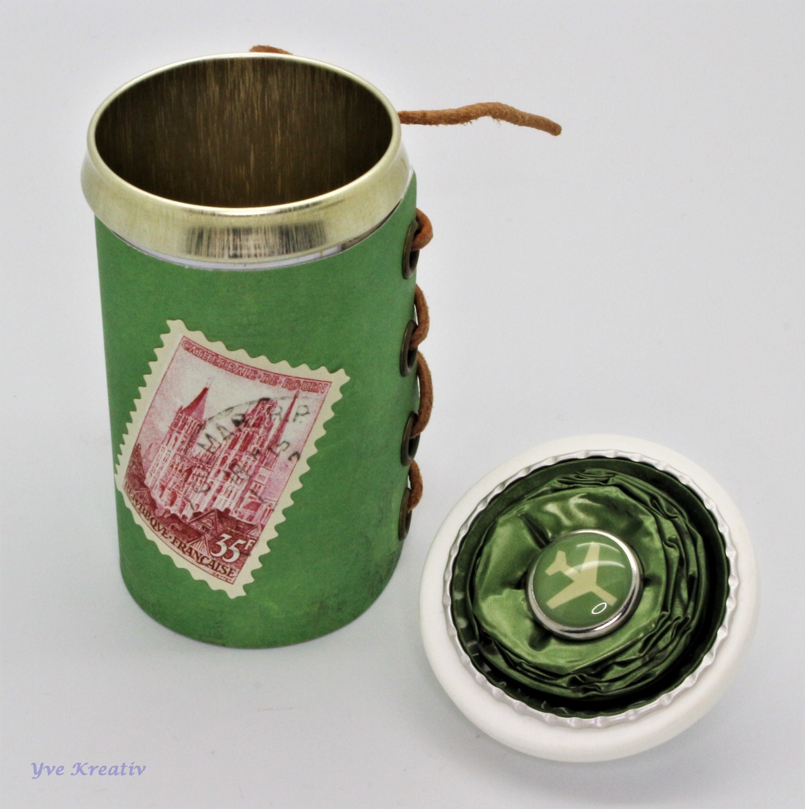 Metall Dose - Döschen / Schachtel / Box - Upcycling für Geldgeschenke Gutscheine Schmuckdöschen