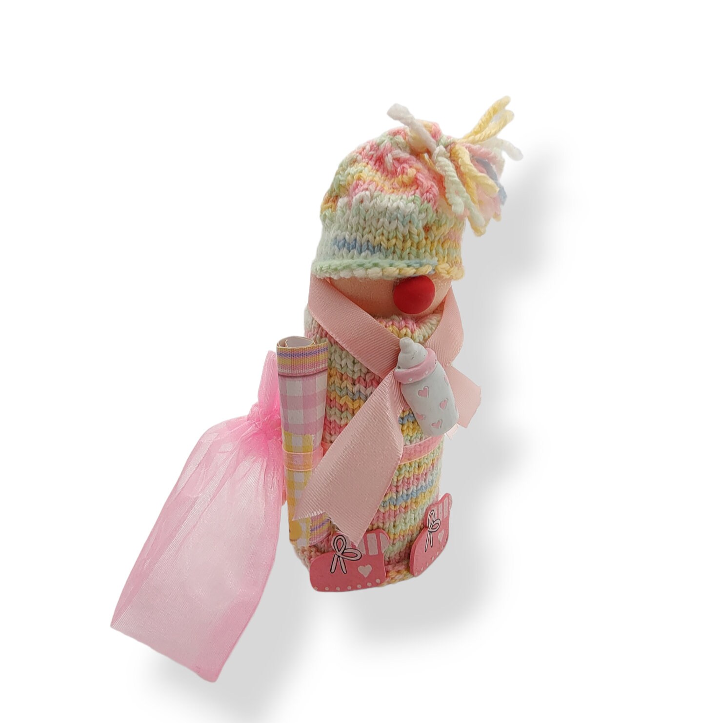Verpackung für Wein oder Sektflasche, Flaschendekoration, Flaschenverpackung, Flaschenverzierung  #613960330