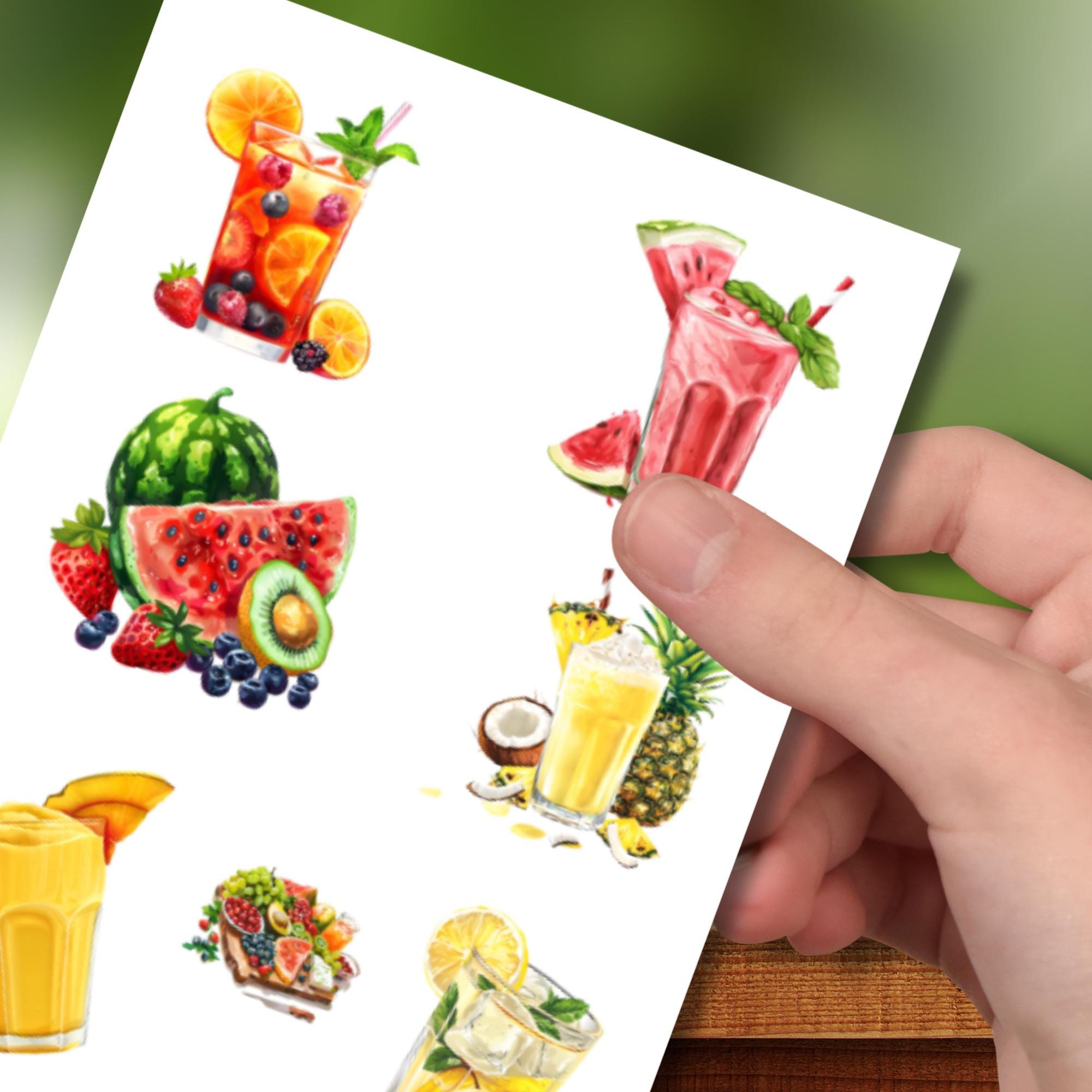 Aufkleber Cocktail Sticker Bogen Sommercocktail Stickerbogen 3 Bögen zur Auswahl in Weiß - Transparent - Matt - Glanz #SBA6 Aufkleber Cocktail Sticker Bogen Sommercocktail Stickerbogen 3 Bögen zur Auswahl in Weiß - Transparent - Matt - Glanz #SBA6